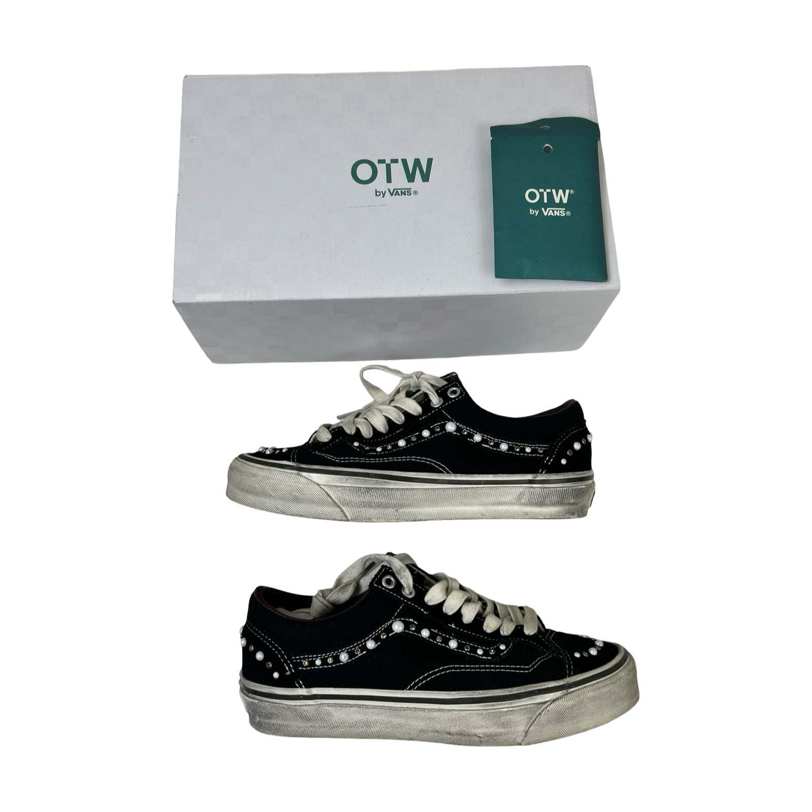 OTW Old Skool Reissue 36 Vans Pearlized Black (Used)
