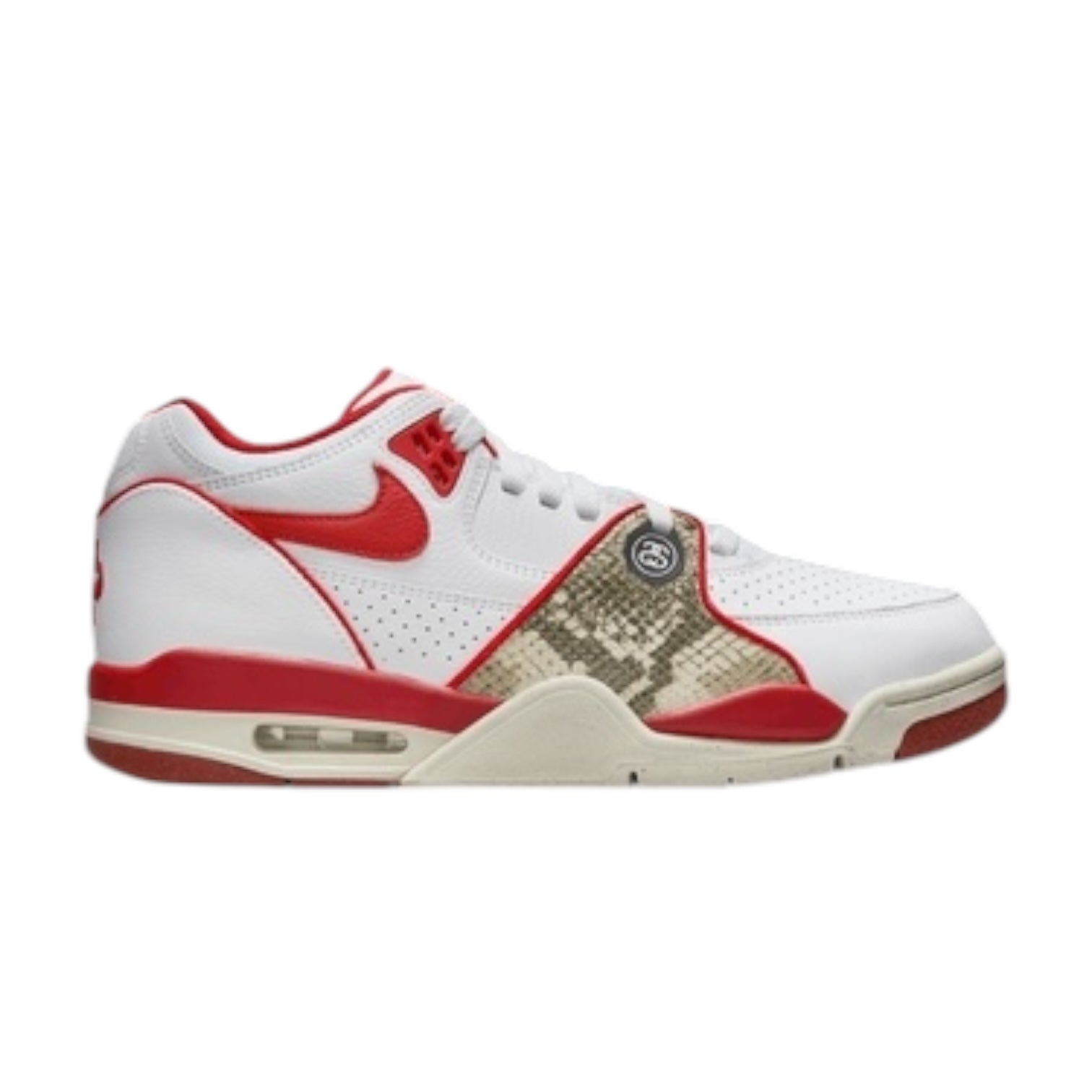 Stussy x Nike Air Flight ‘89 Low SP Habanero Red (Used)