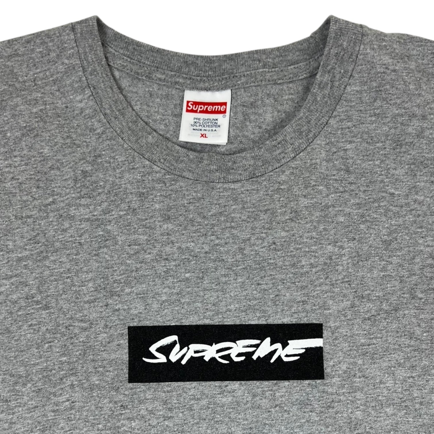 Supreme x Futura Box Logo T-Shirt Grey