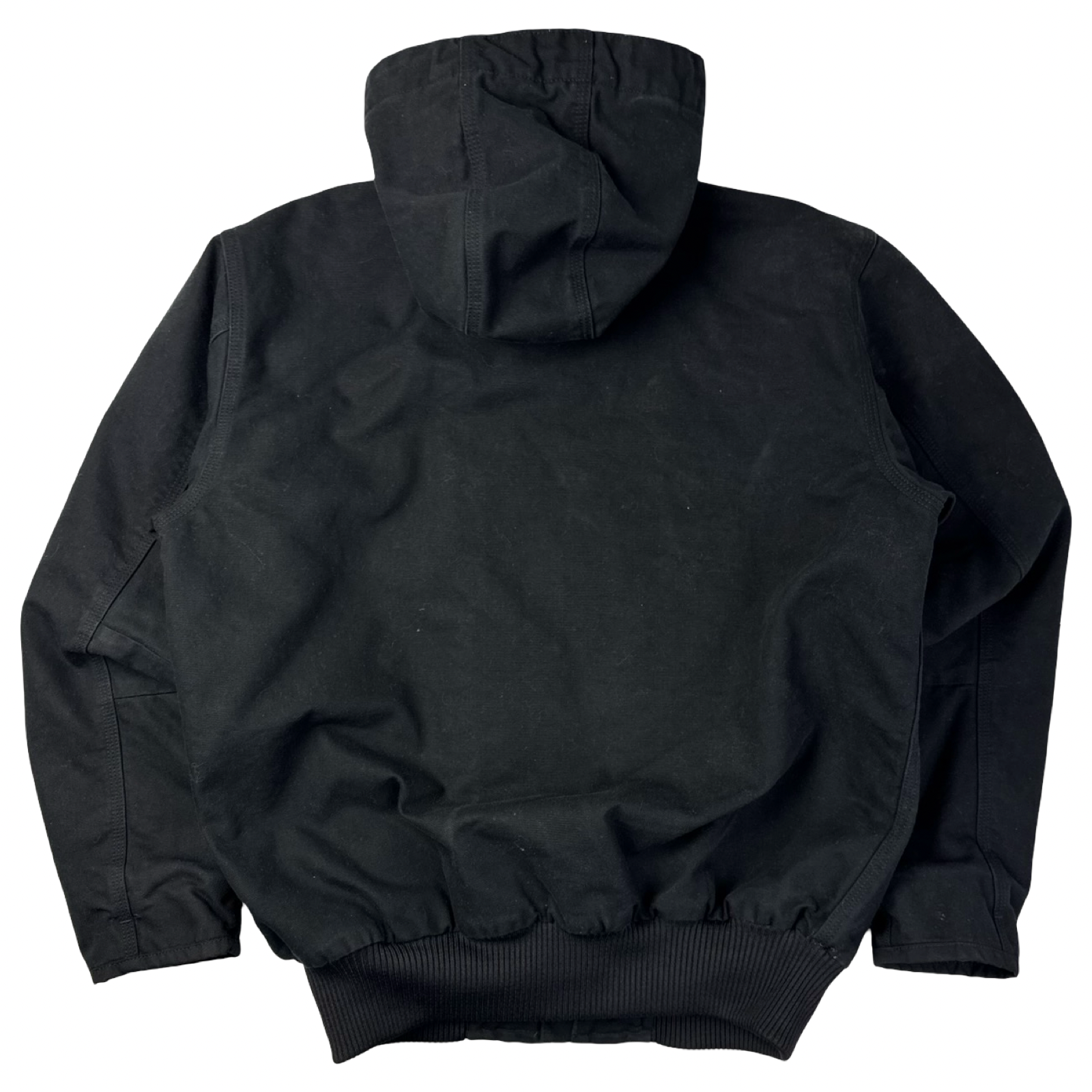 Carhartt Quilted & Hooded Work Jacket Black