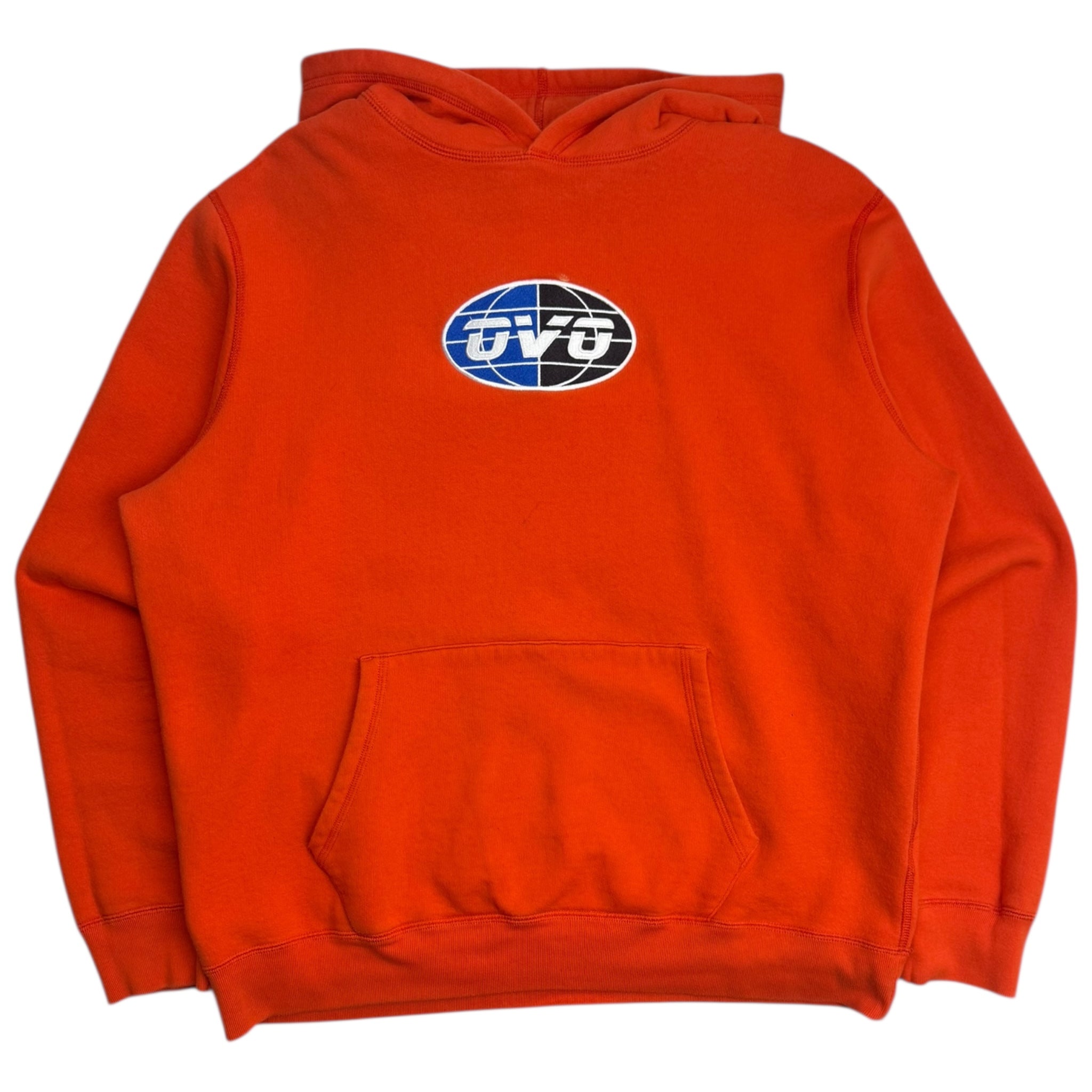 OVO Globe Hoodie Orange