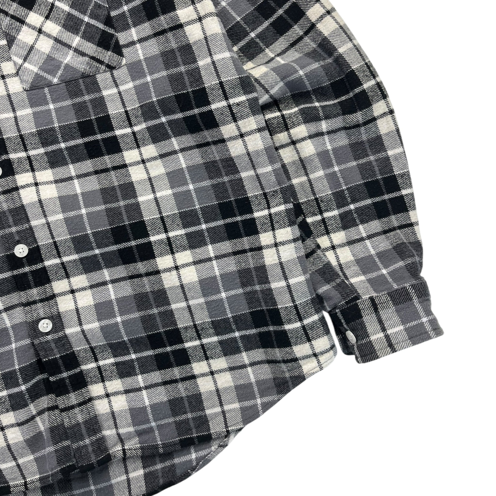 OVO Black White Check Flannel