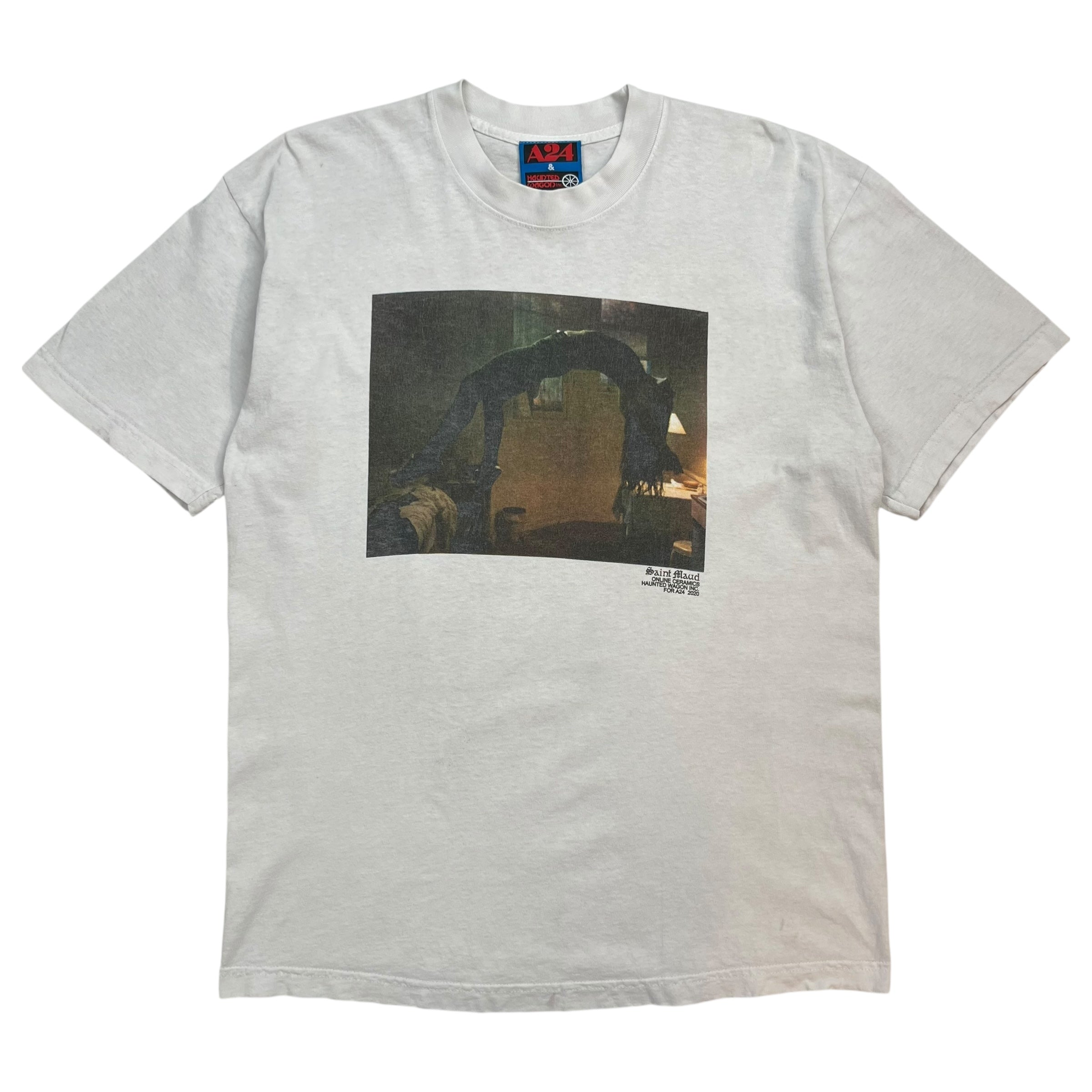 Online Ceramics A24 Saint Maud Tee White