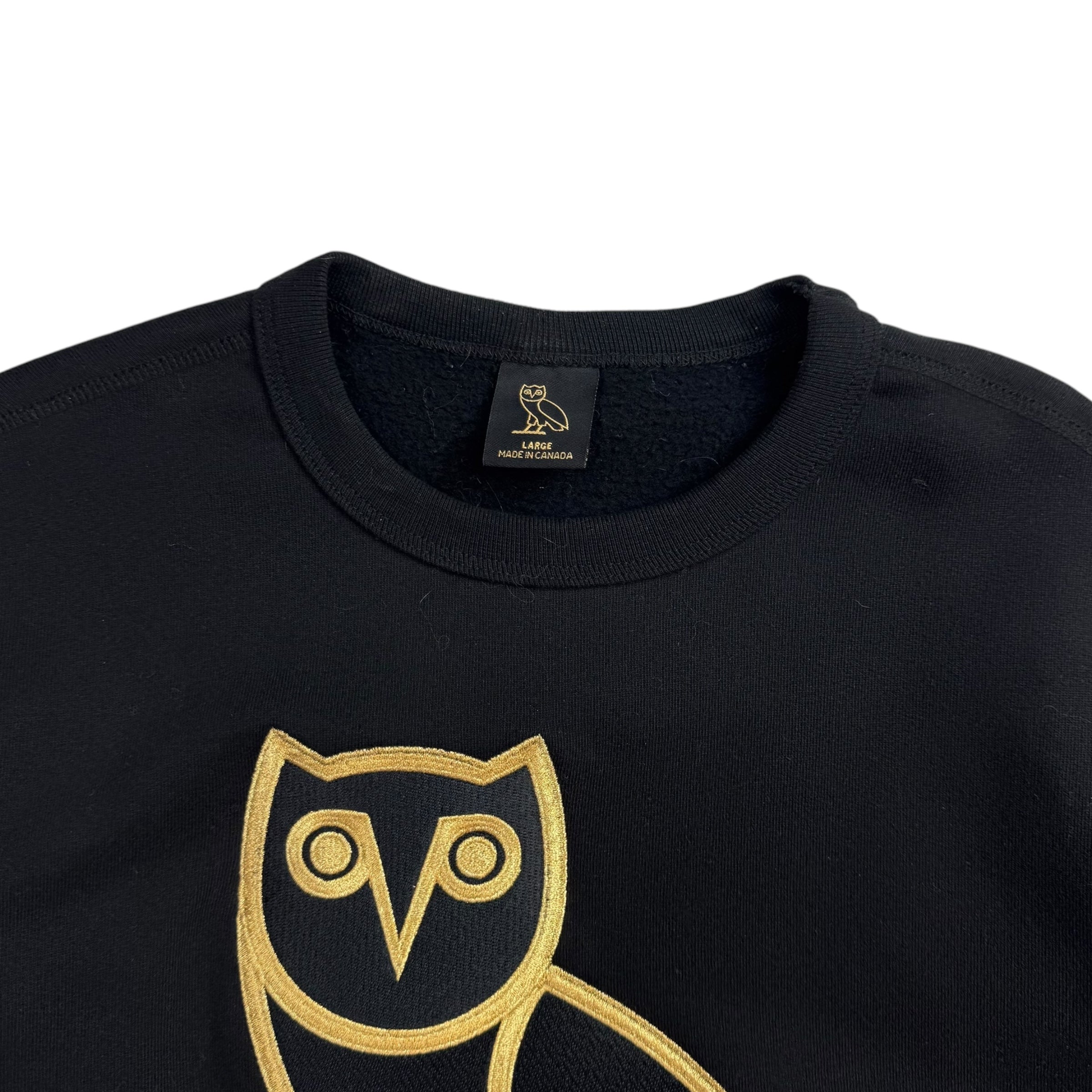 OVO Owl Crewneck Black