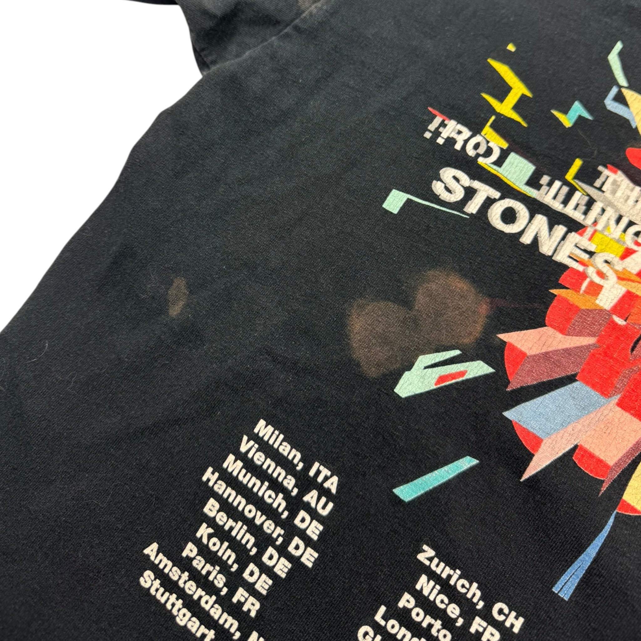 2006 The Rolling Stones ‘A Bigger Bang’ Tour T-Shirt Black