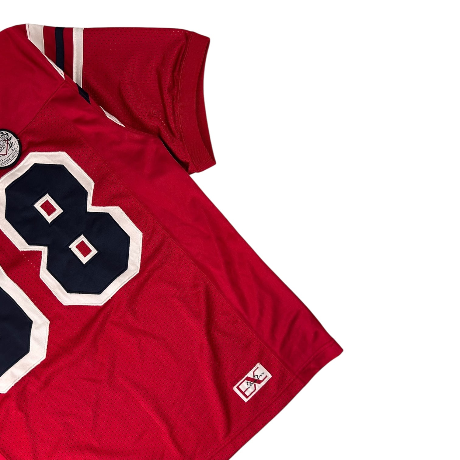 Vintage Extreme Zone Football Jersey Red