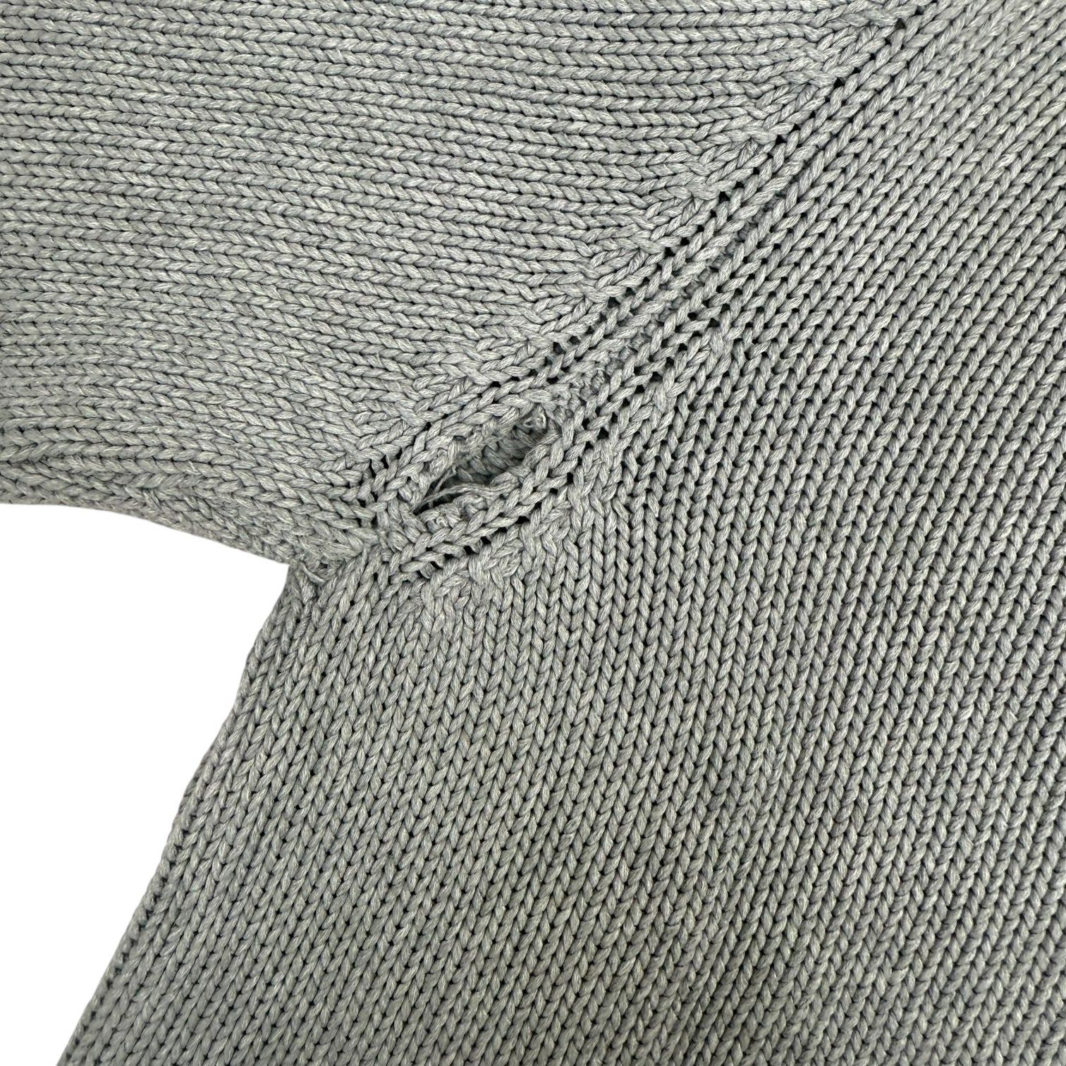 Vintage Polo Jeans Flag Knit Sweater Grey