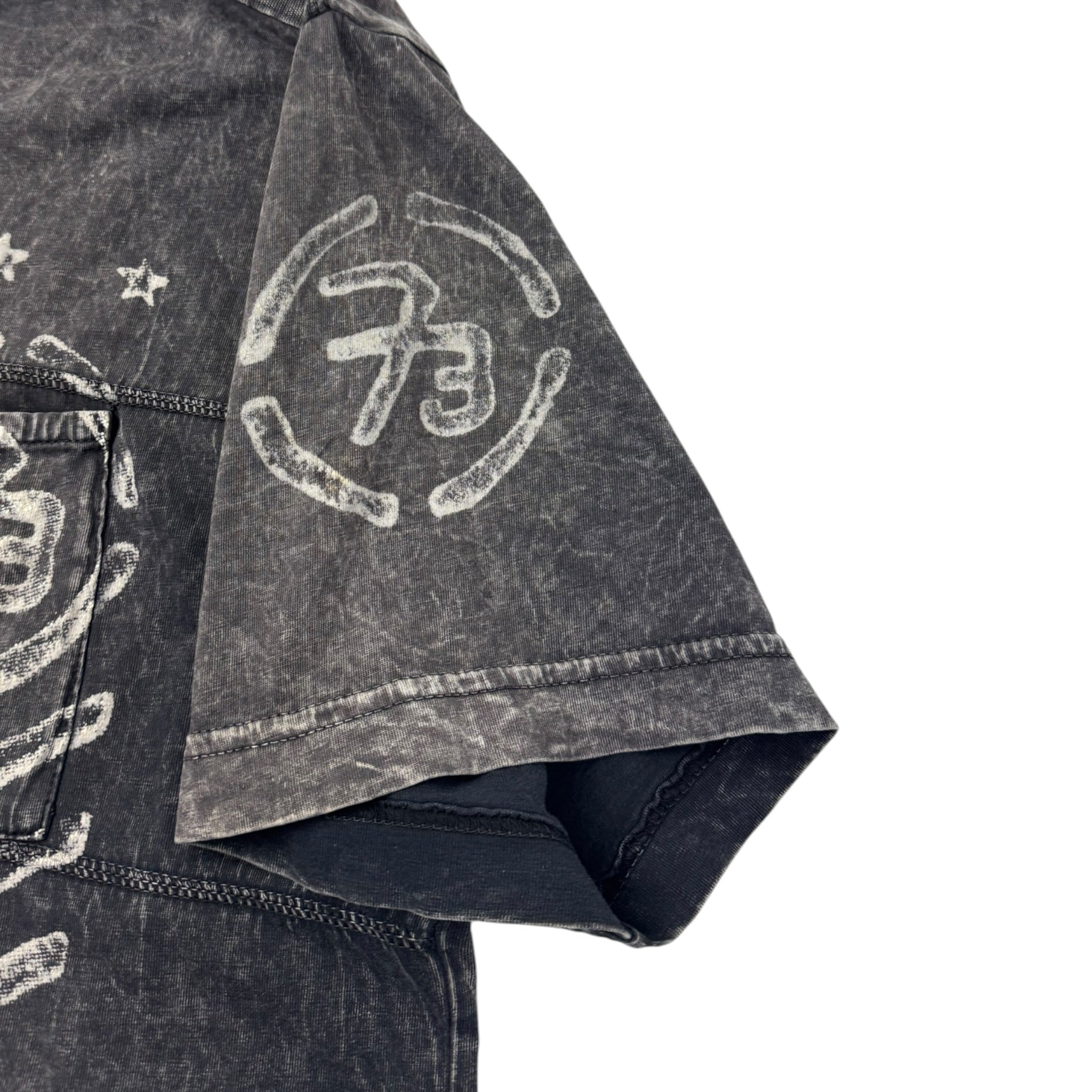 Vintage Y2K Affliction Henley Button Shirt