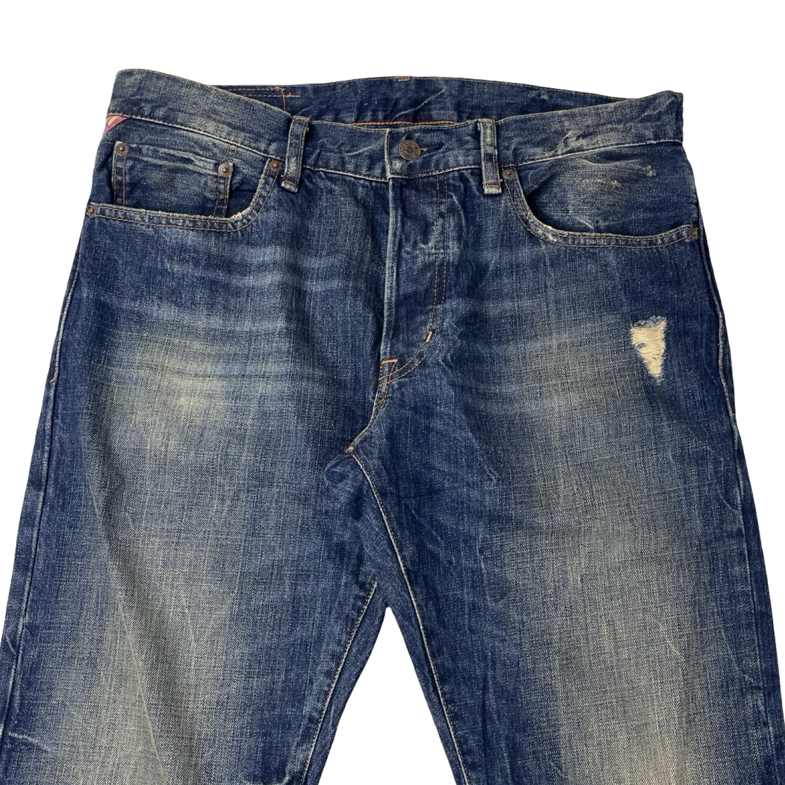 Vintage Denim & Supply Ralph Lauren Flared Jean Pant Dark Wash