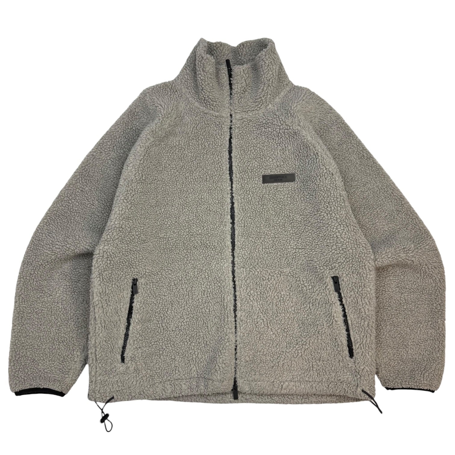 Fear Of God Essentials Polar Fleece Full Zip Jacket Iron