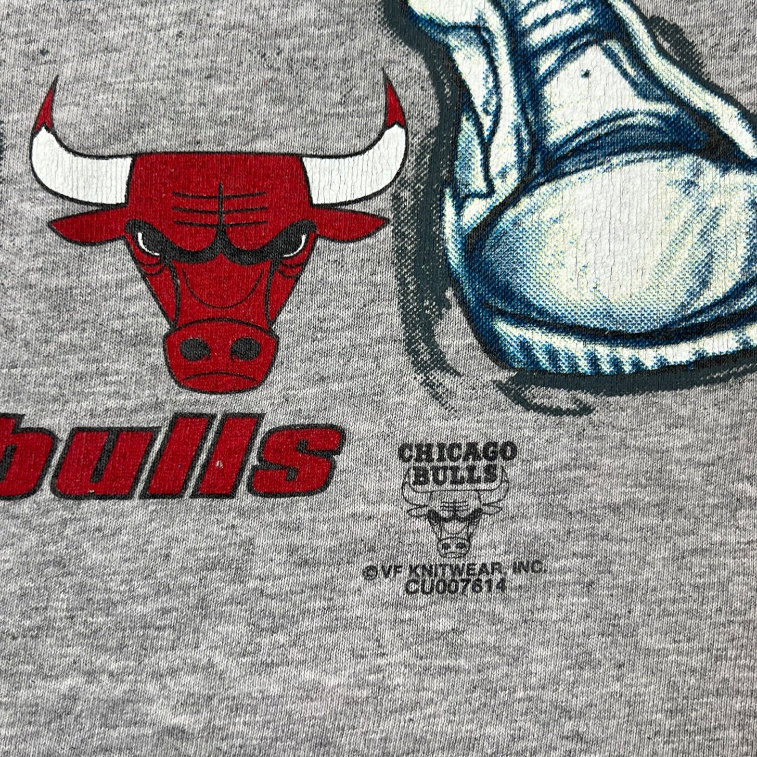 Vintage Chicago Bulls “You Had A Chance” T-Shirt Grey