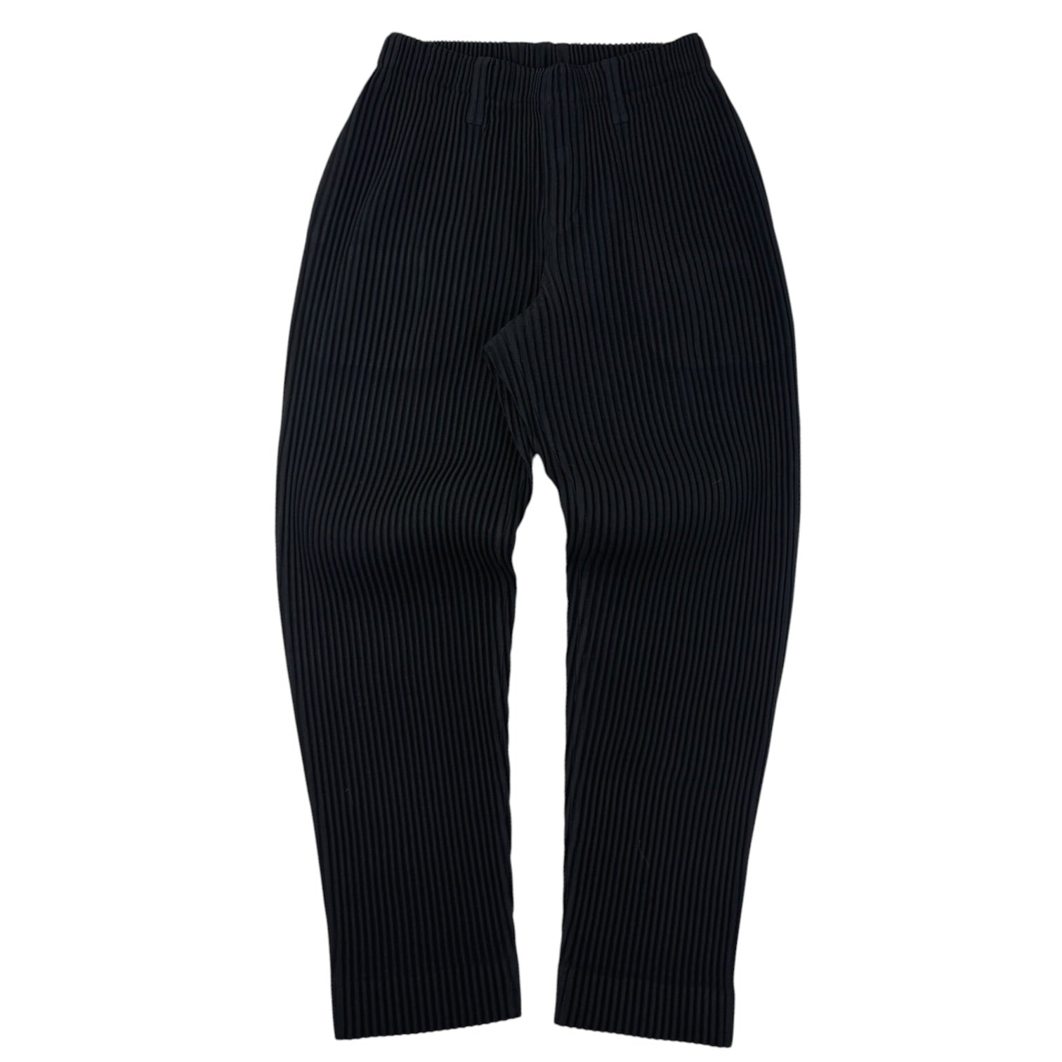 Issey Miyake Homme Plisse Basics Straight Pants Black