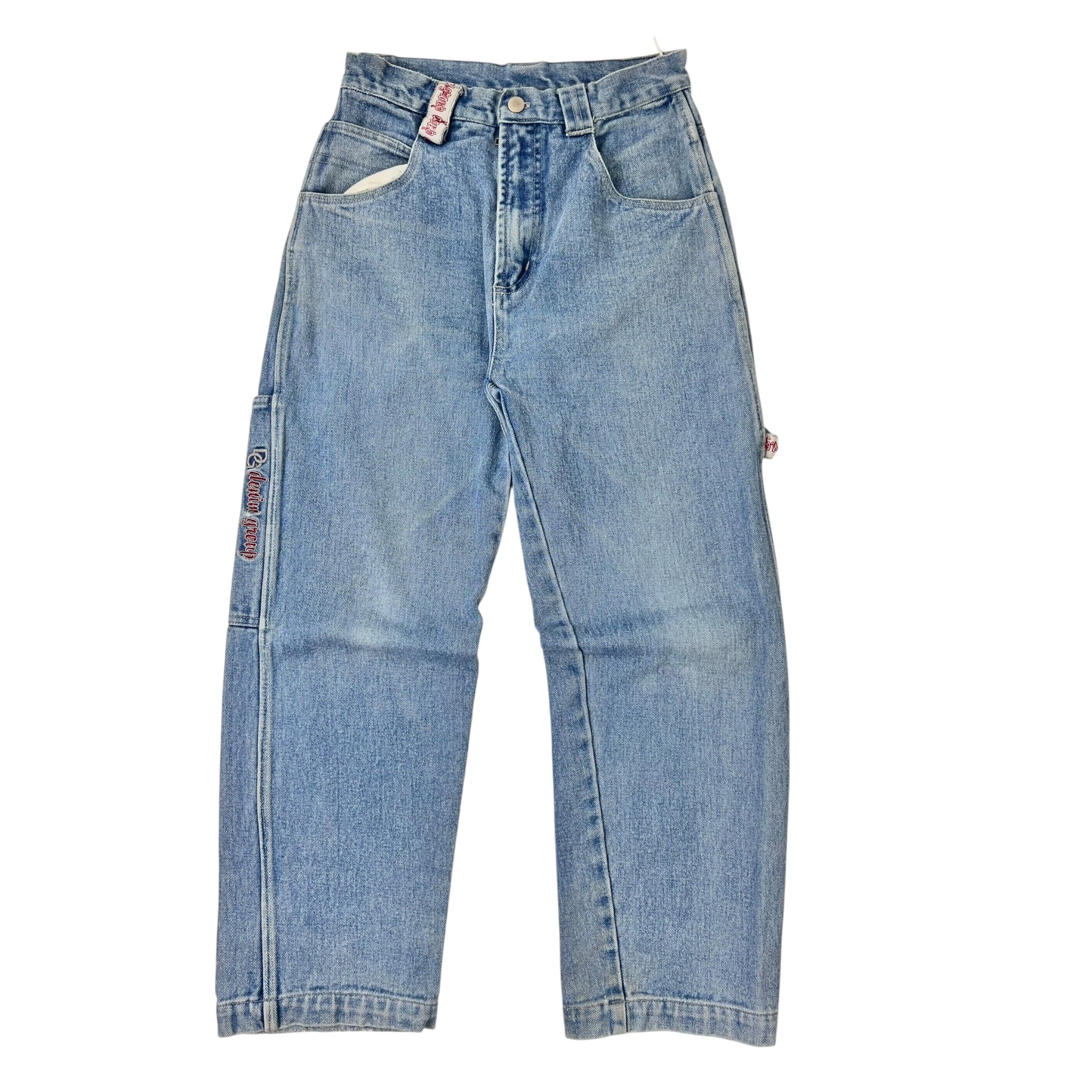 (W) Vintage Denim Group Light Wash Jeans