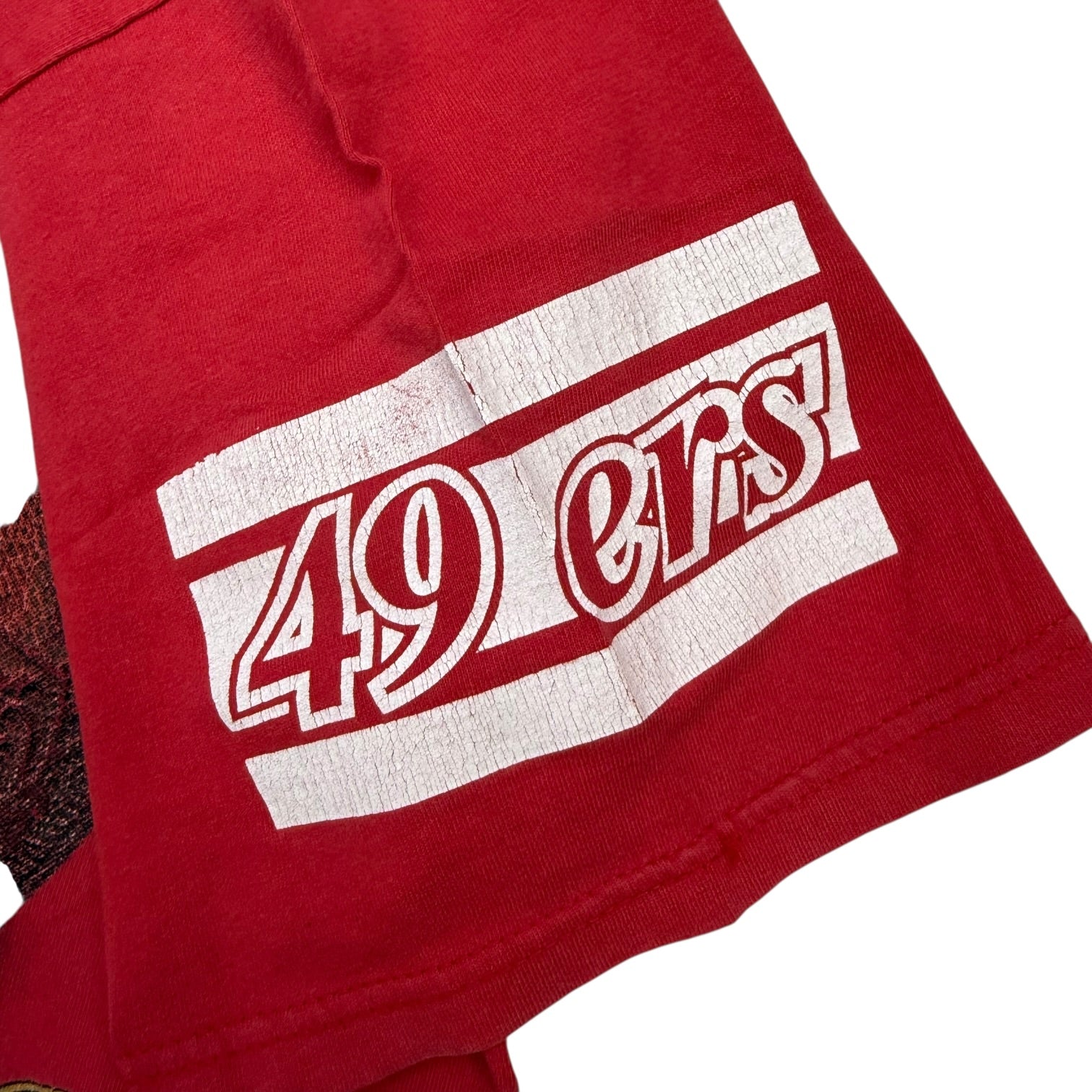 Vintage San Francisco 49ers Jersey Tee Red