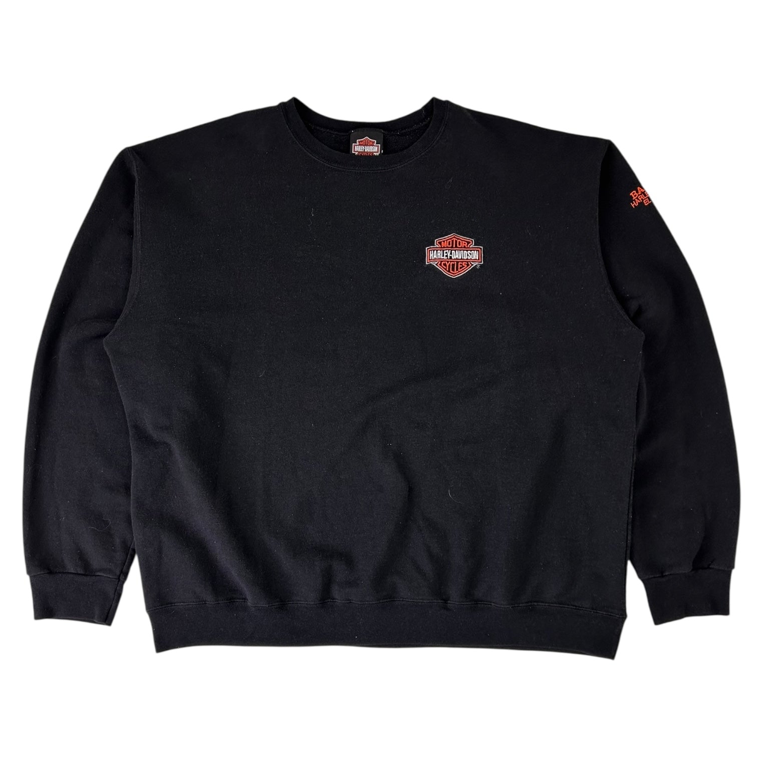 Vintage Harley Davidson El Paso Crewneck Black