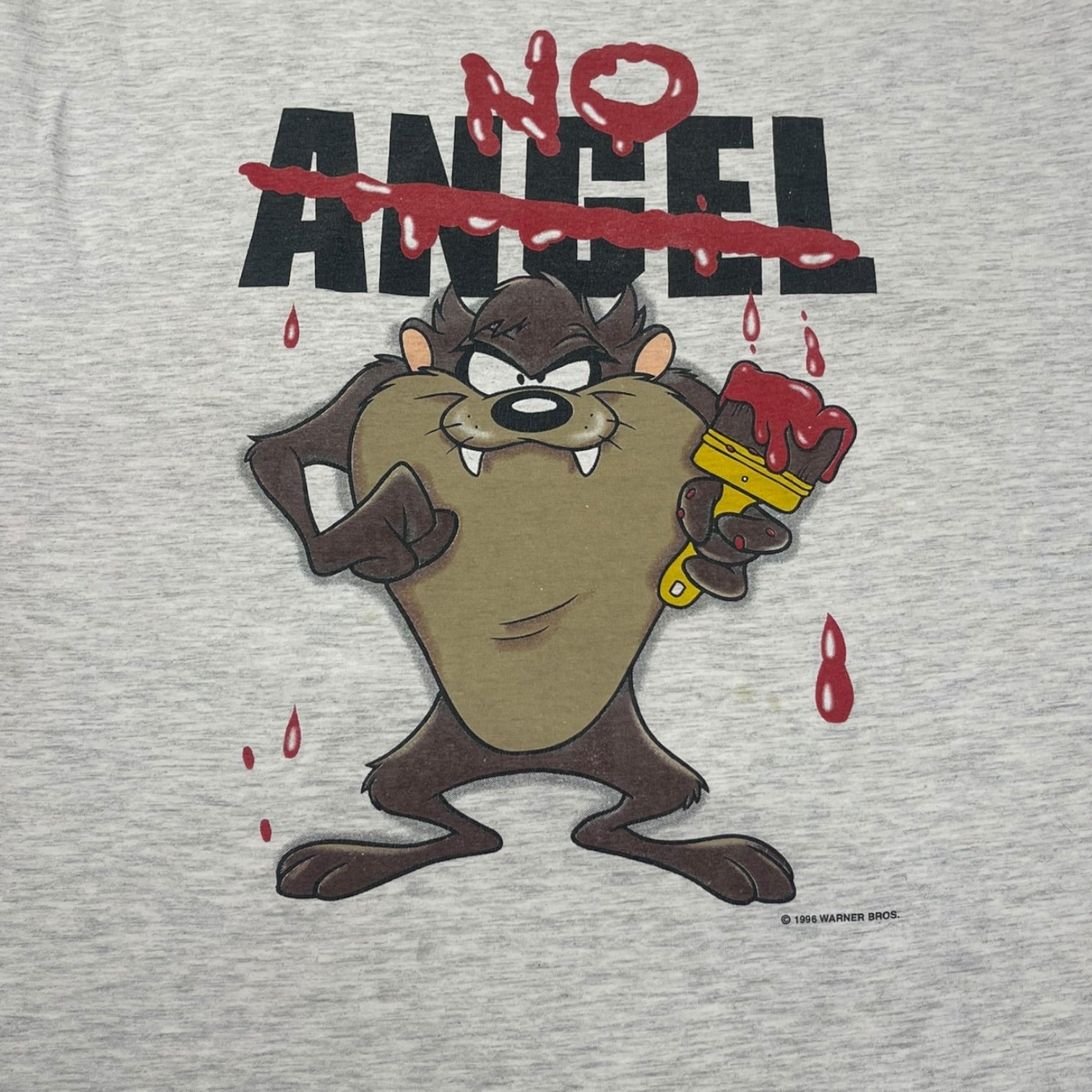 1996 Taz ‘No Angel’ T-Shirt Grey