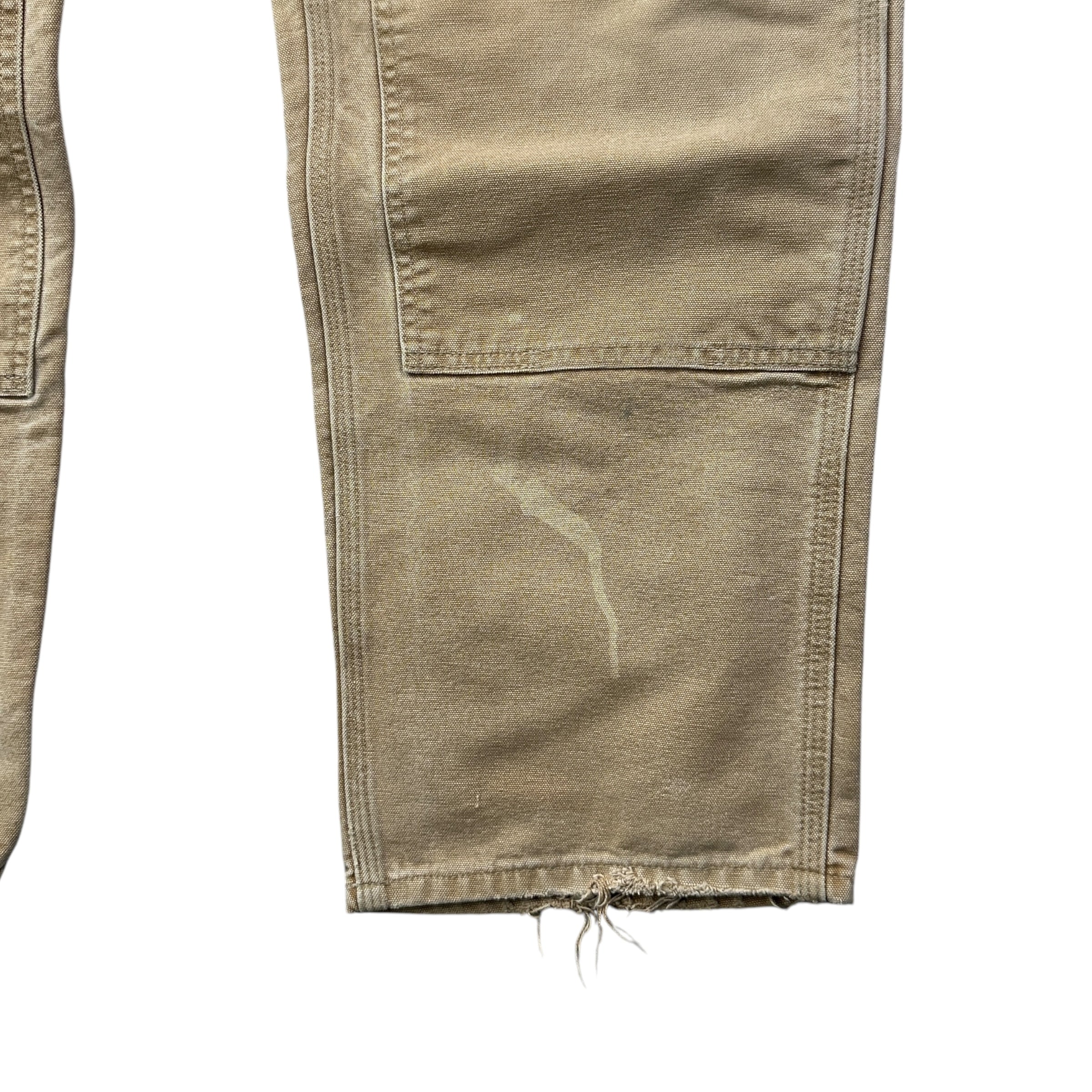 Vintage Carhartt Double Knees Pants Tan