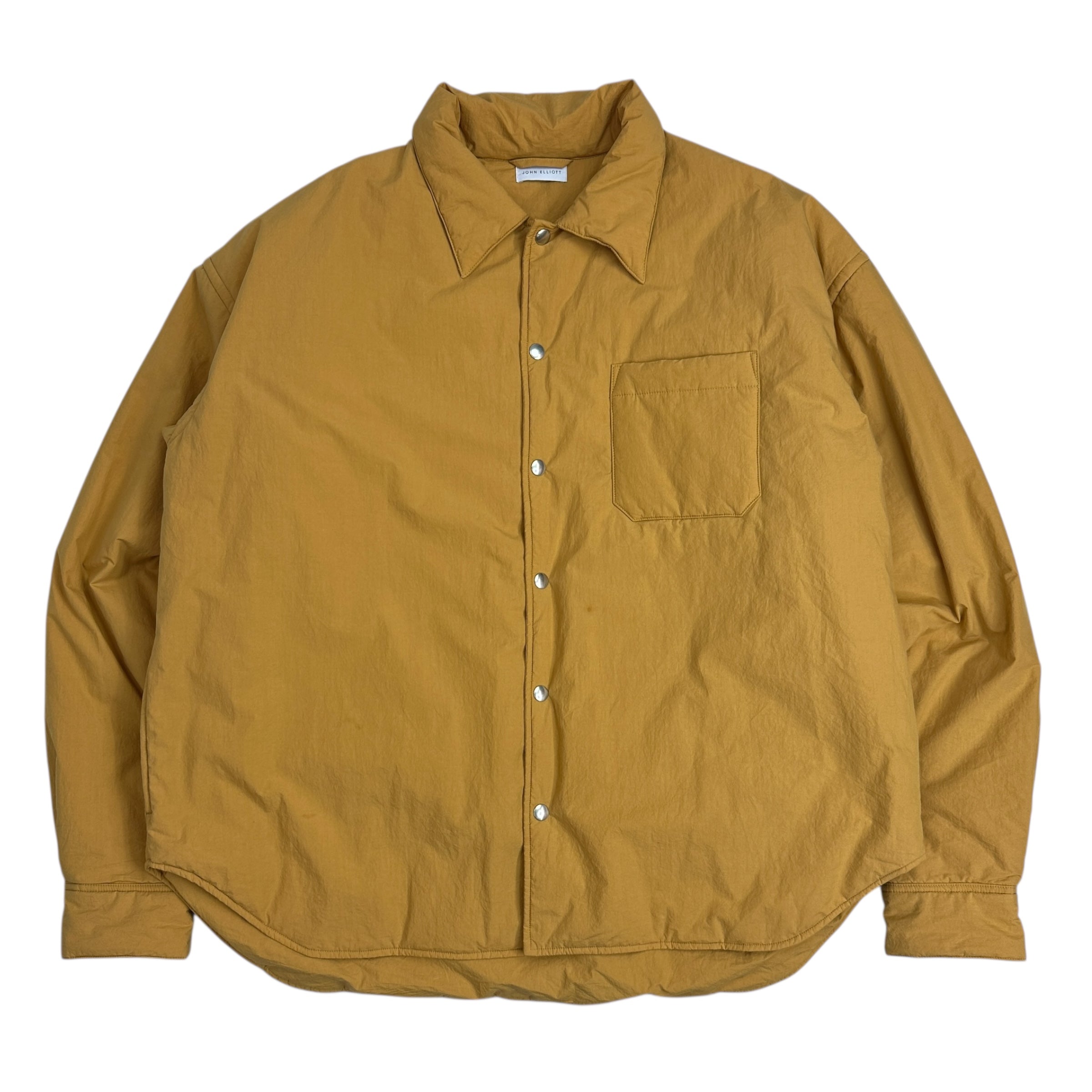 John Elliott Scout Padded Overshirt Honey