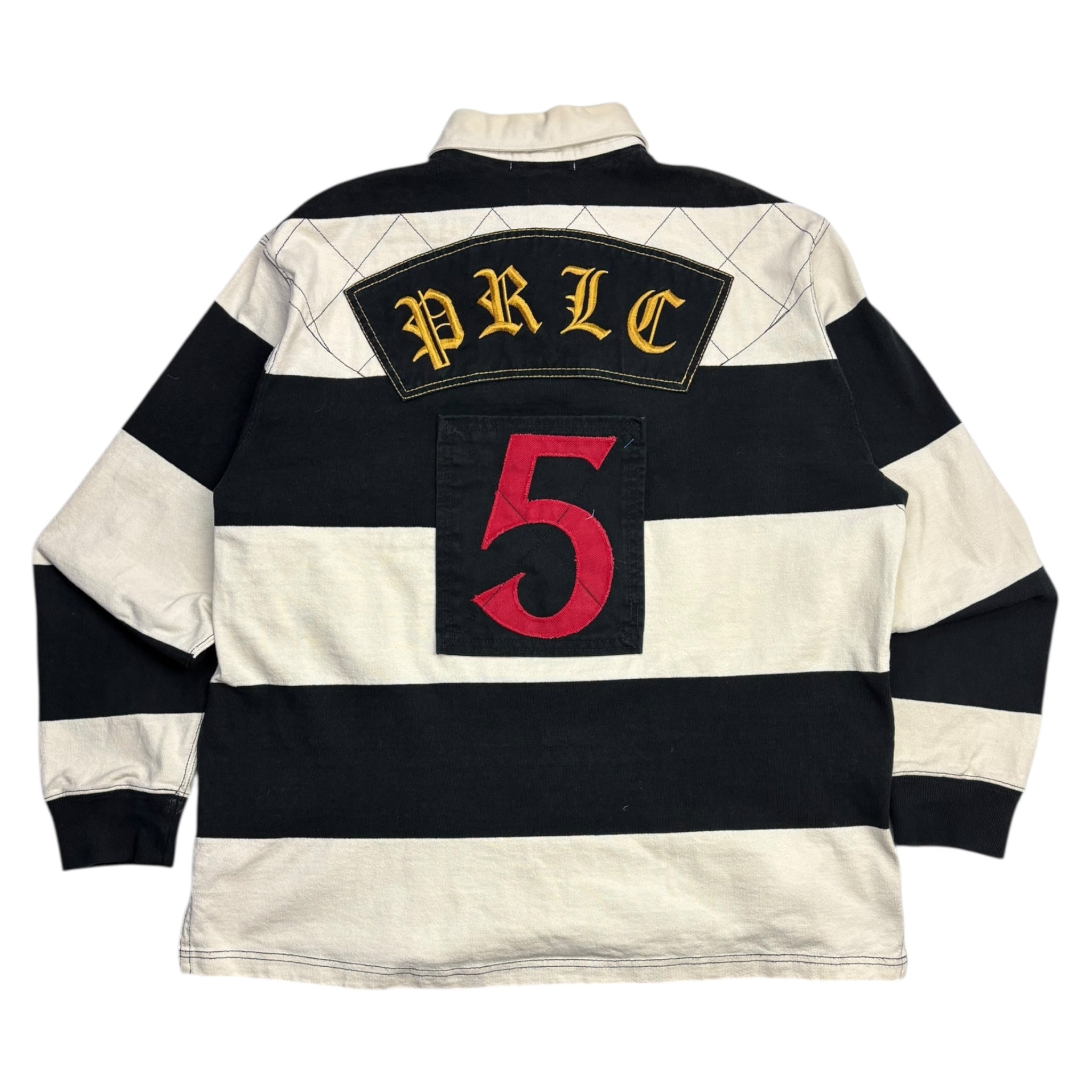 Vintage Polo Ralph Lauren Striped Stadium Rugby Shirt