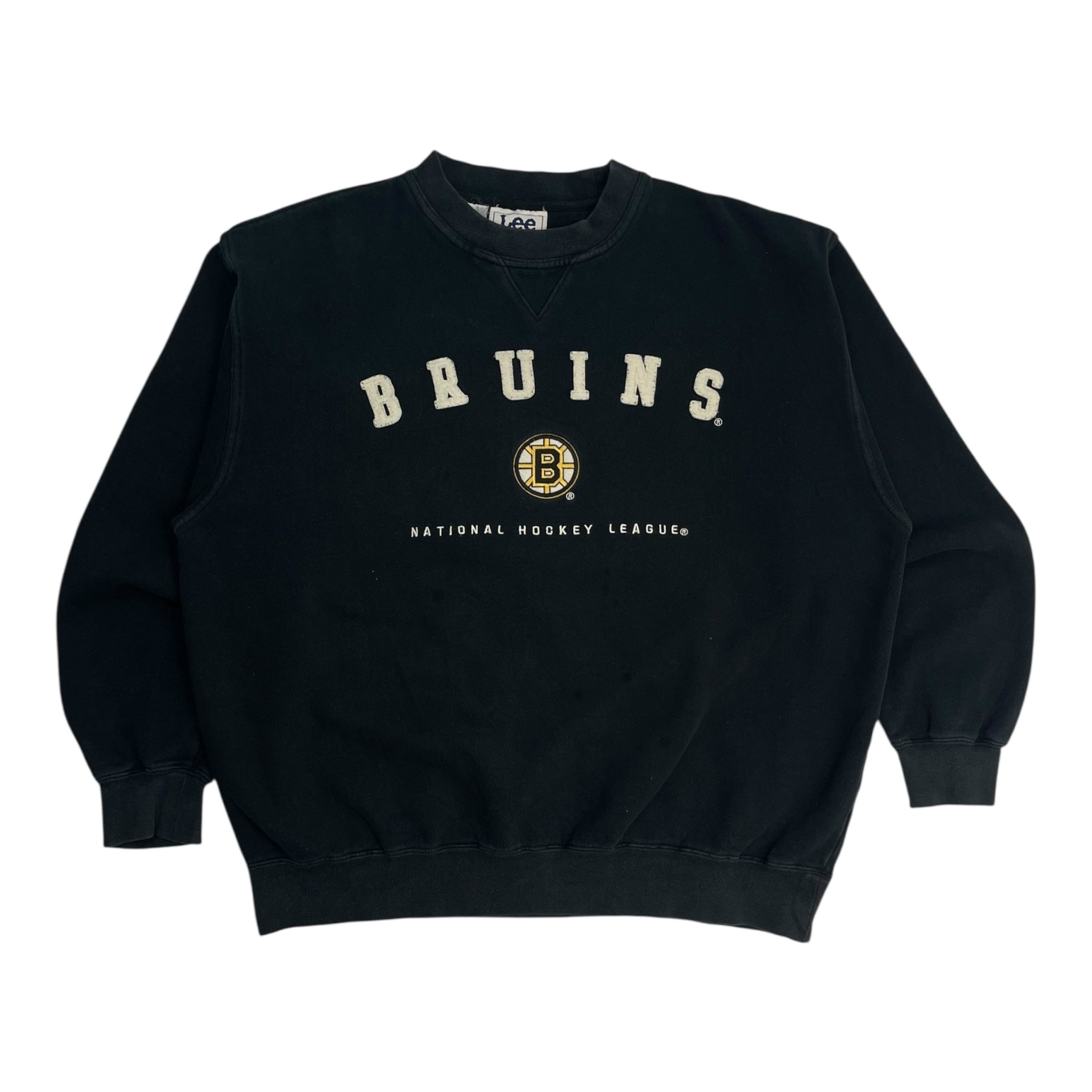 Vintage Boston Bruins NHL Crewneck Sweatshirt Black