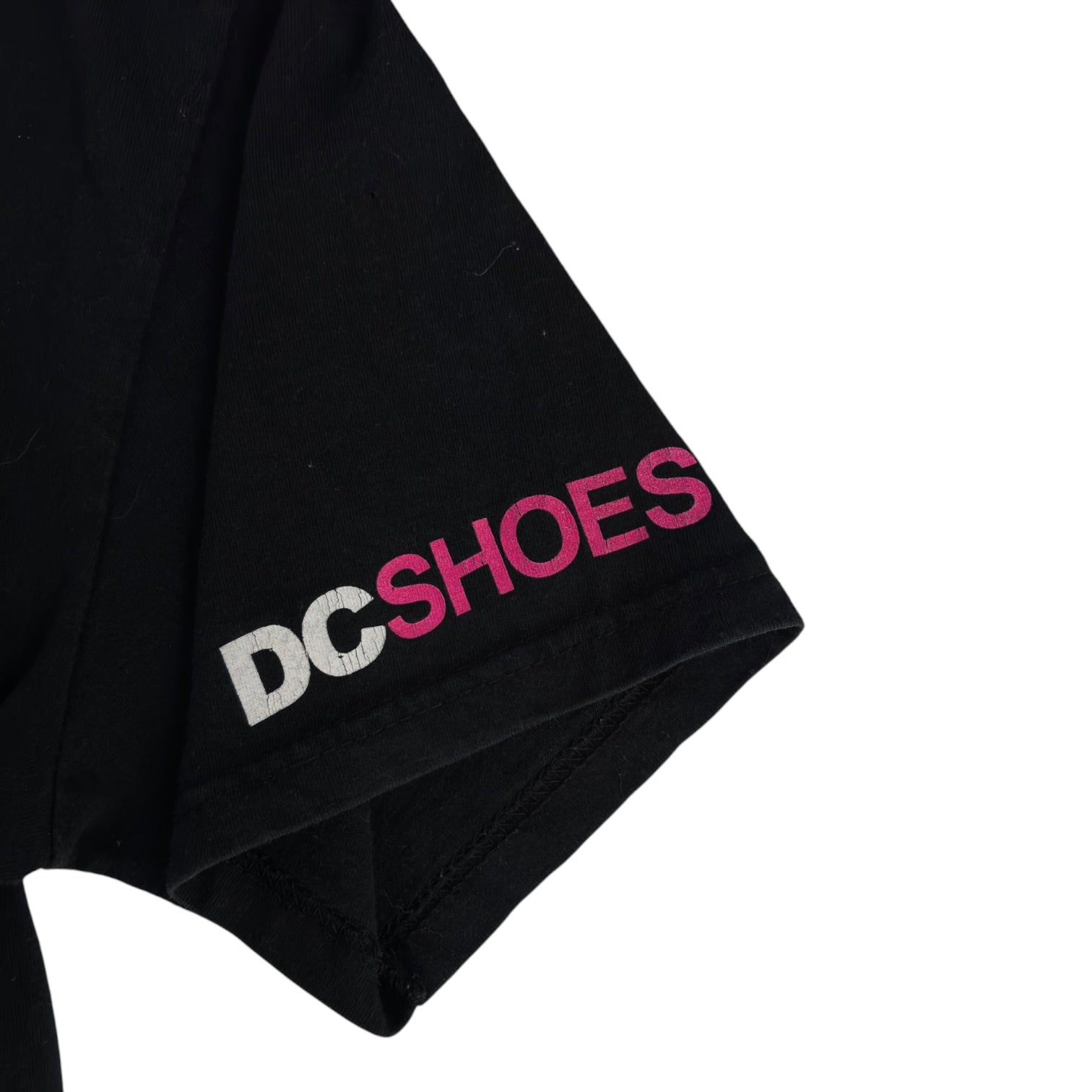 (W) Y2K DC Shoe Co Graphic Tee Black