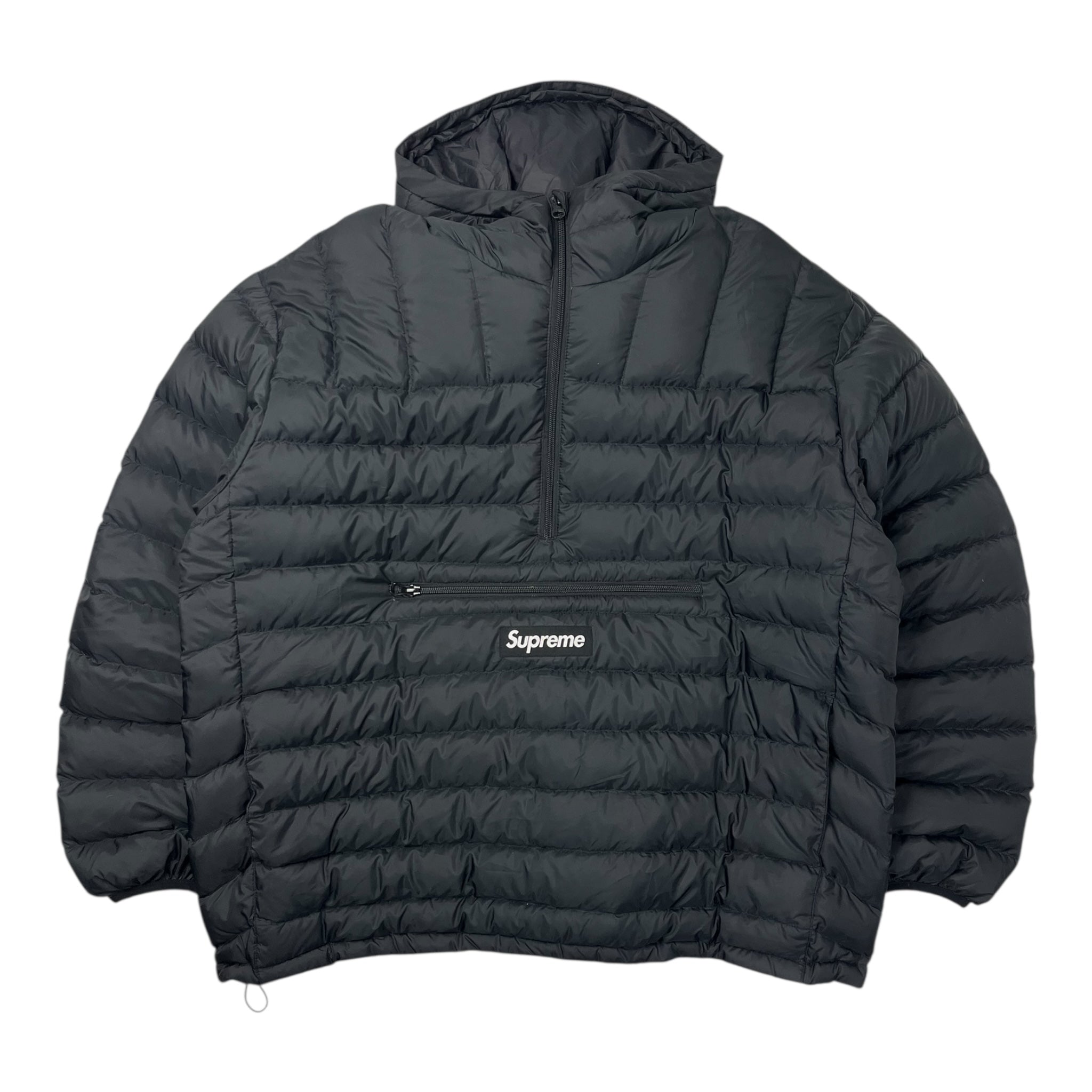 Supreme Micro Down Half Zip Hooded Pullover