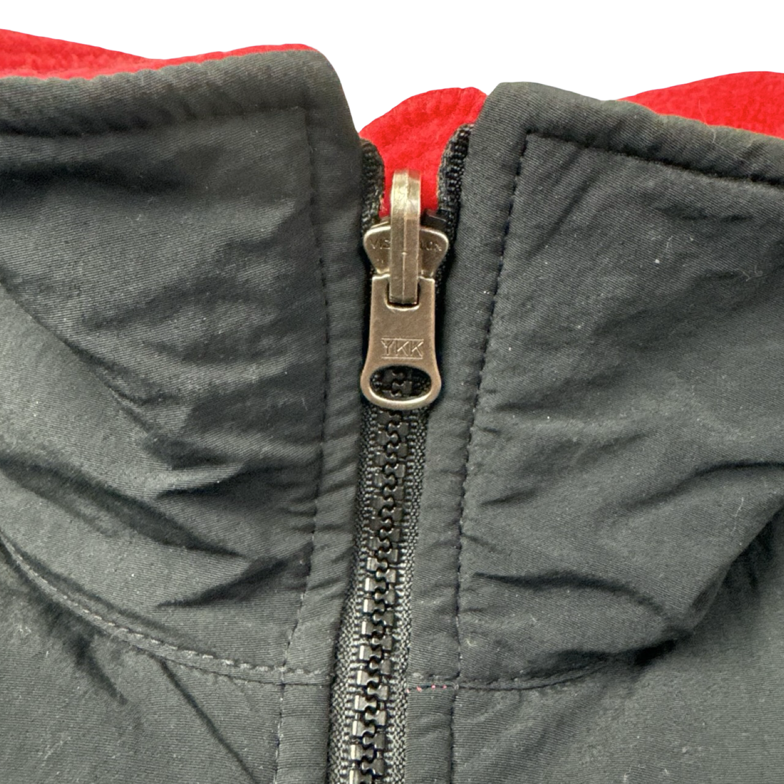 Vintage The North Face Denali Zip Up Jacket Red