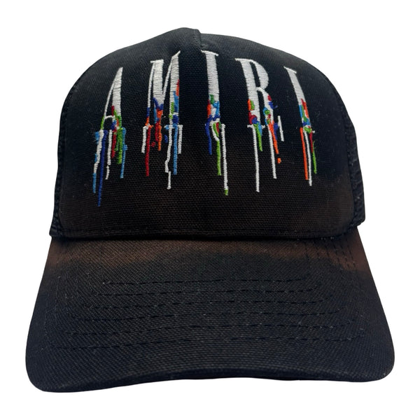 Amiri Paint Drip Core Logo Core Logo Cap