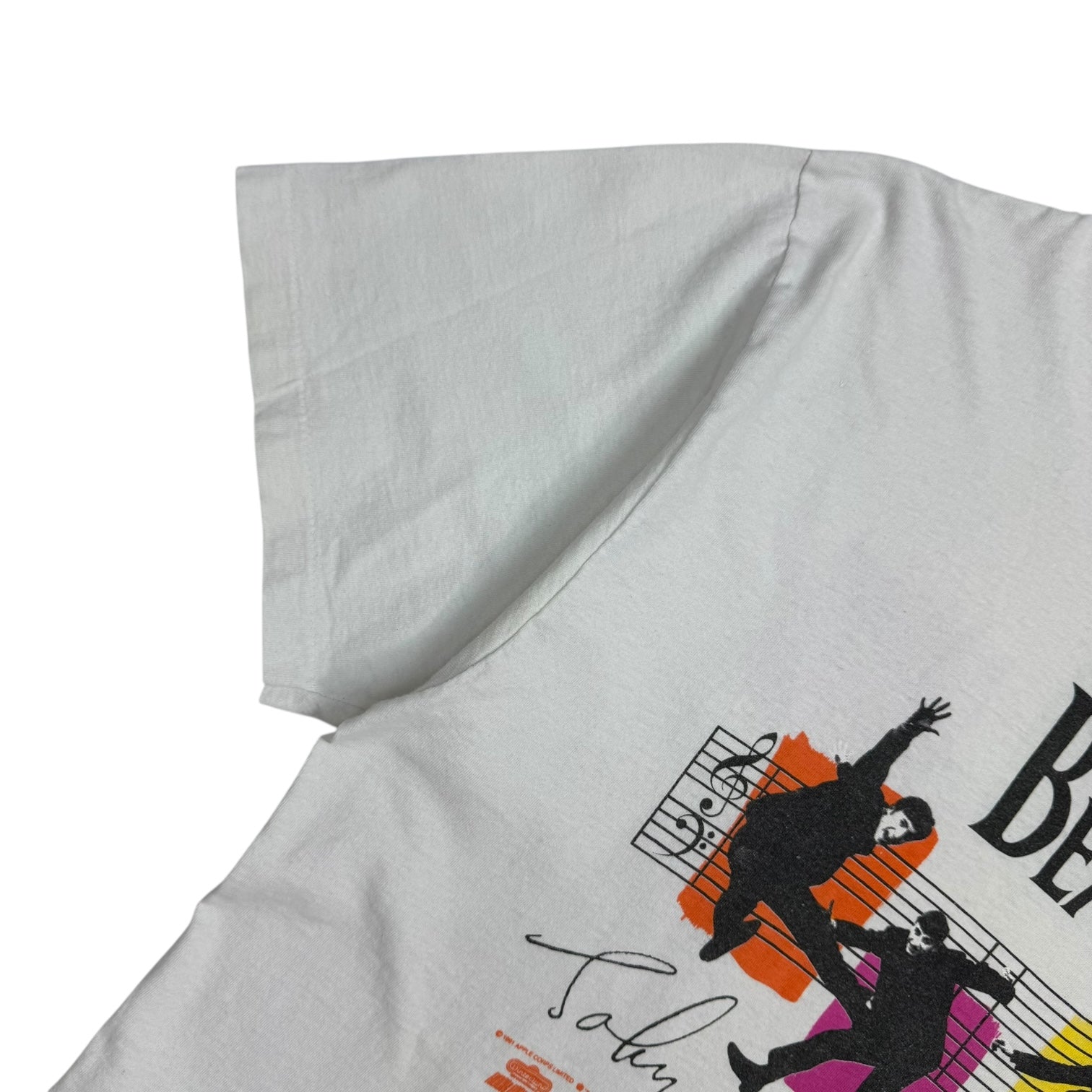 1991 The Beatles Yes! Yes! Yes! Tee White