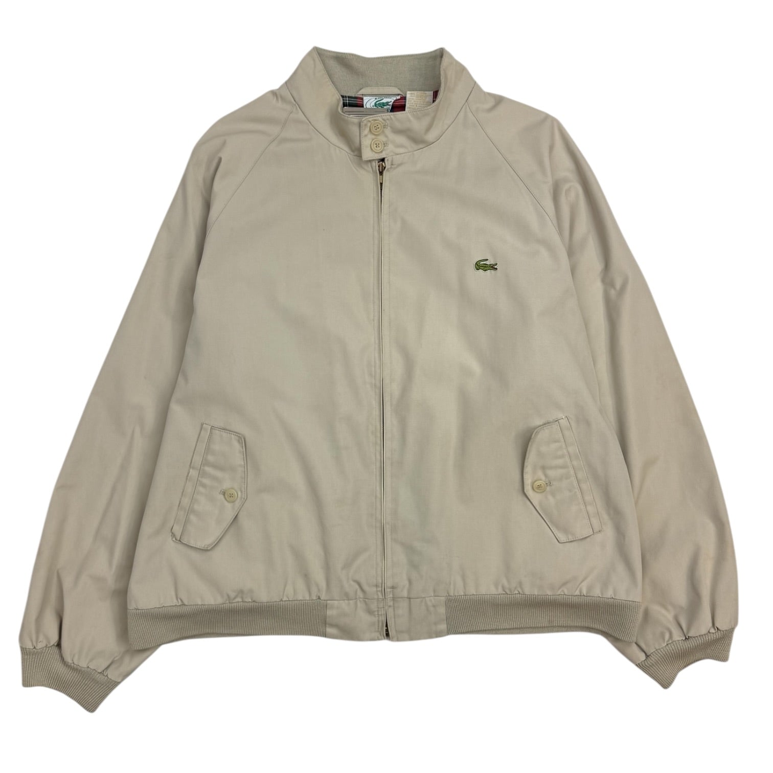 Vintage Lacoste Harrington Jacket Beige