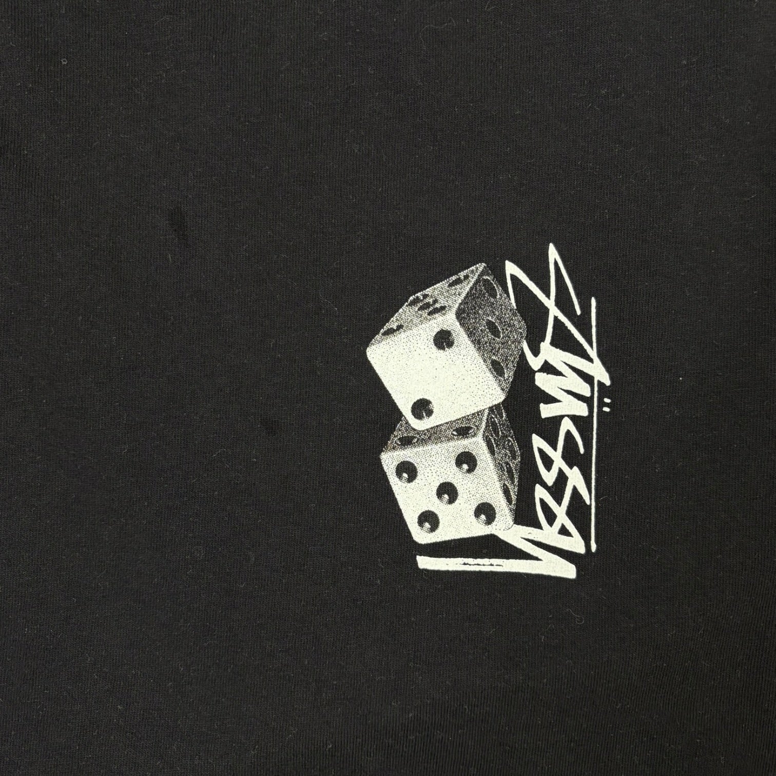 Stussy Tall Dice T-Shirt Black