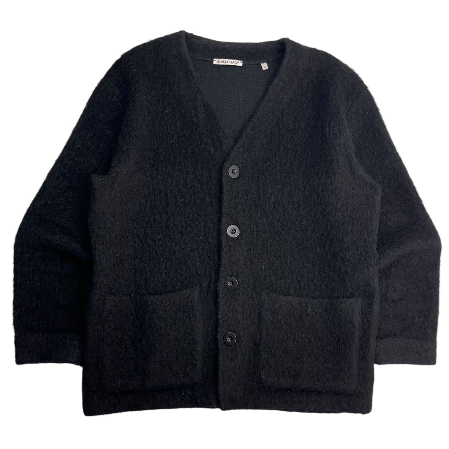 Our Legacy Wool Blend Fuzzy Cardigan