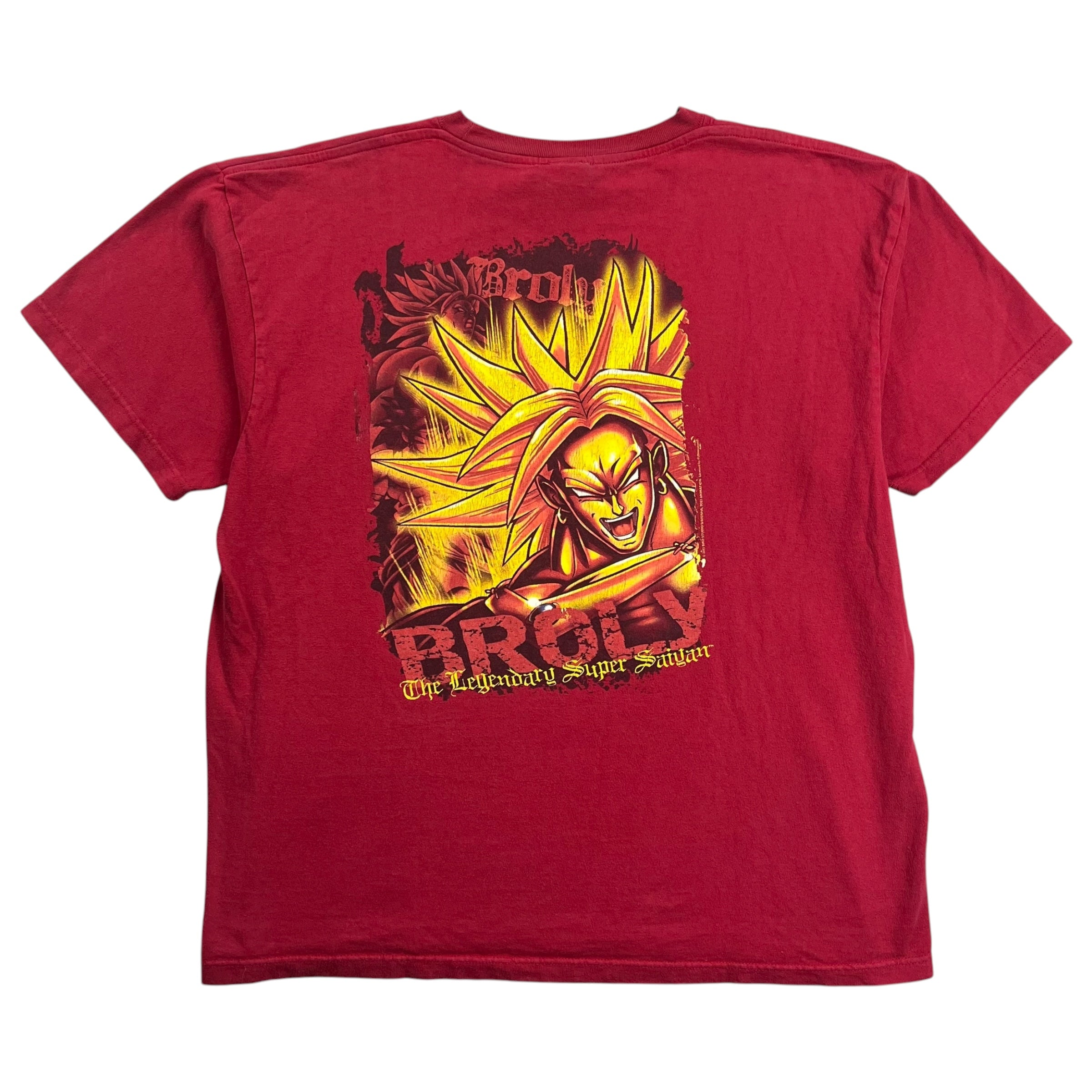 Vintage Dragonball Z Broly Tee Red