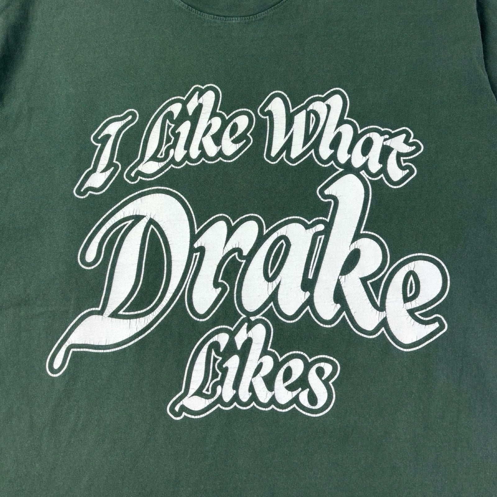 Drake Related “I Like What Drake Likes” Golf Tee Olive Green