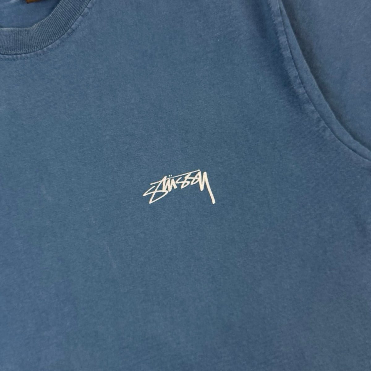 Stüssy Smooth Stock Pigment Dyed T-Shirt Navy