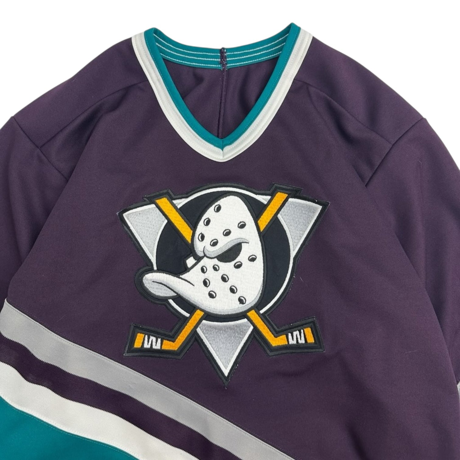 Vintage Anaheim Mighty Ducks Home Jersey Plum