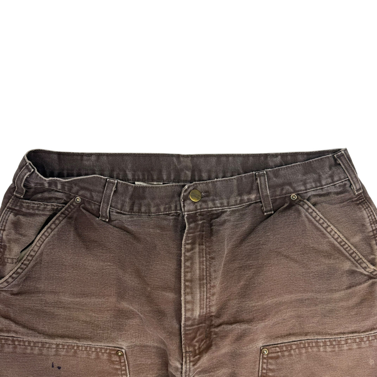 Vintage Carhartt Double Knee Pants Faded Brown