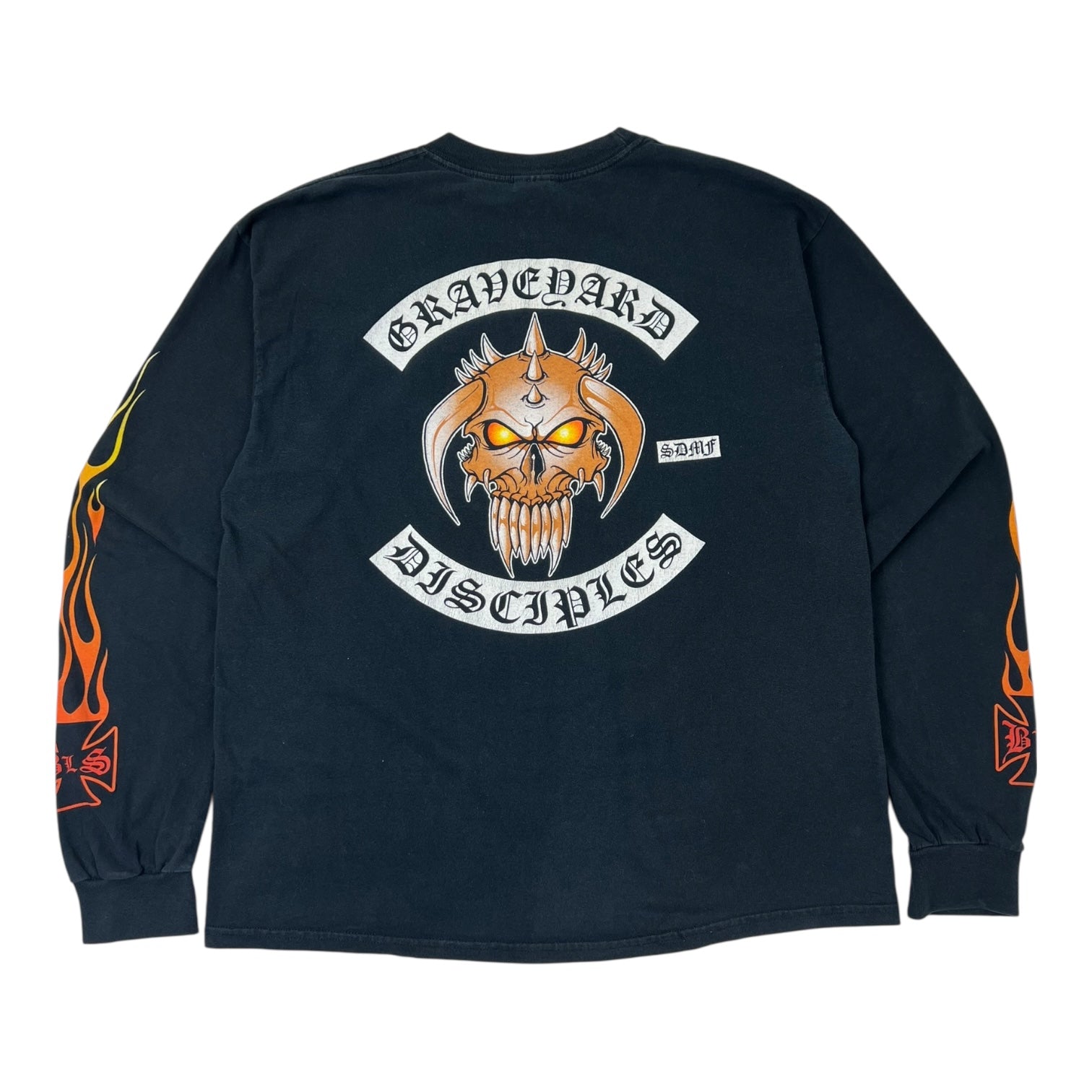 Vintage Black Label Society “Graveyard Disciples” Metal Long Sleeve T-Shirt Black