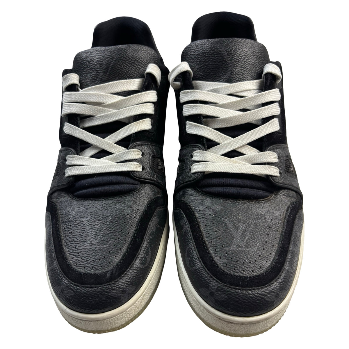 Louis Vuitton Trainer Black Monogram (Used)