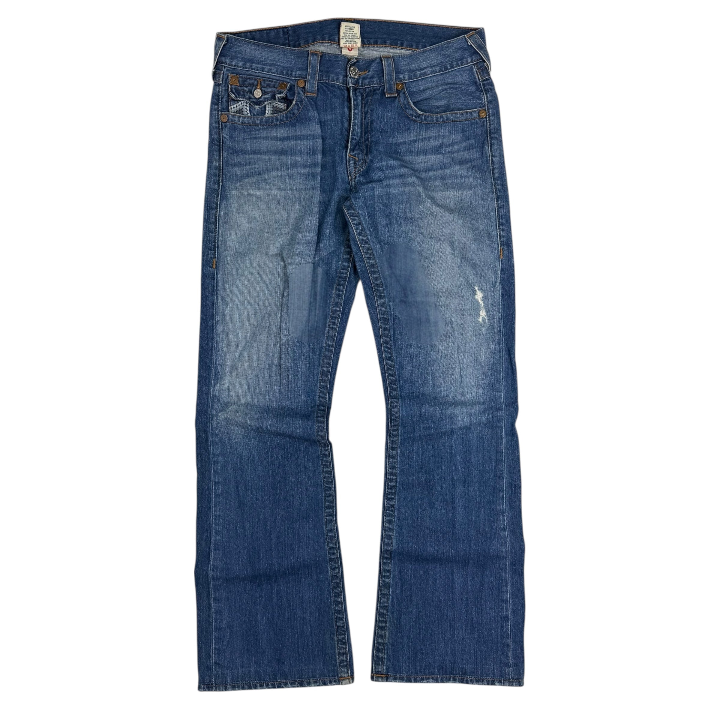 Vintage True Religion Boot Cut Denim Pants Dark Wash