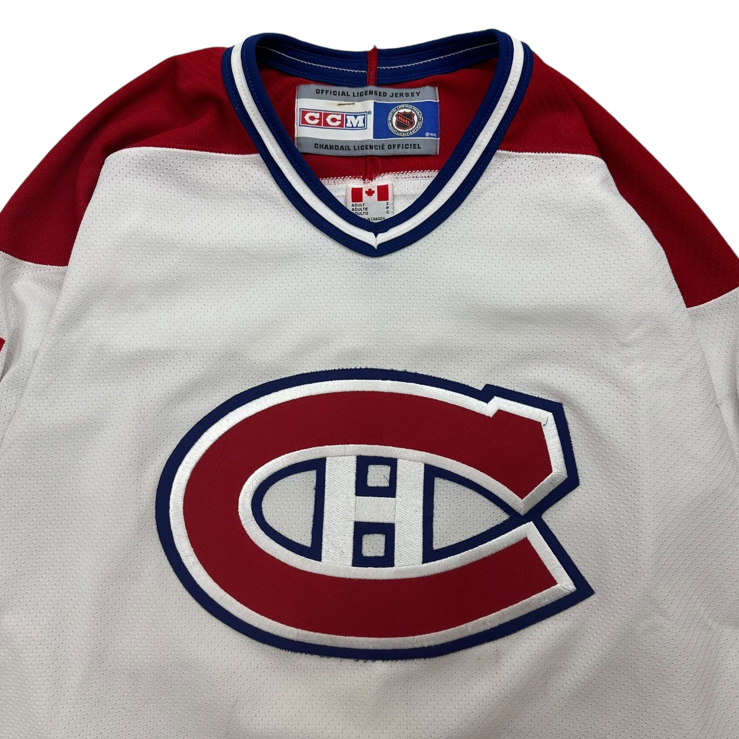 Vintage Montreal Canadiens Yanic Perreault Away Jersey