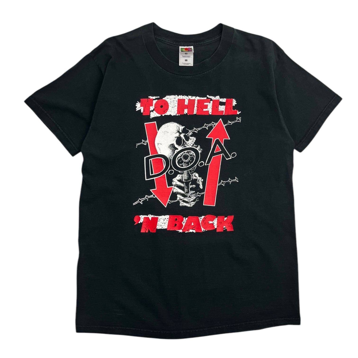 Vintage D.O.A To Hell N Back Black