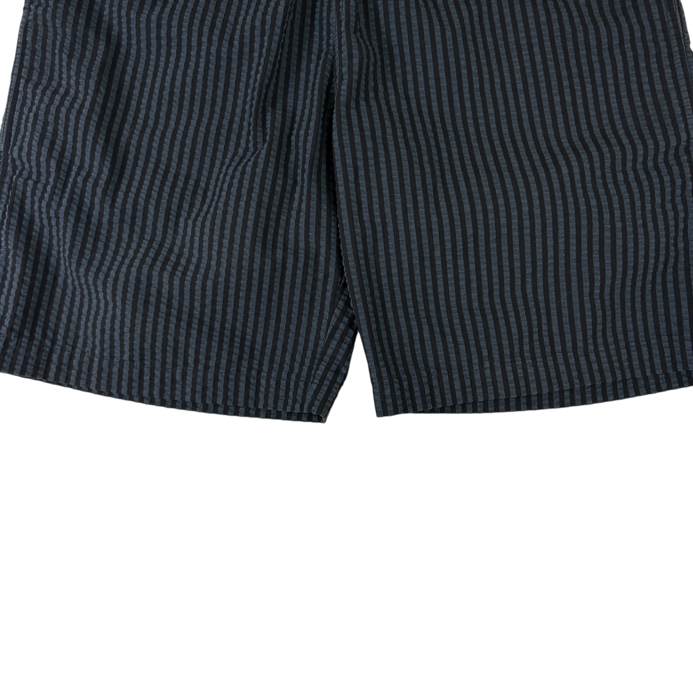 Stussy Stripe Seersucker Relaxed Short Blue