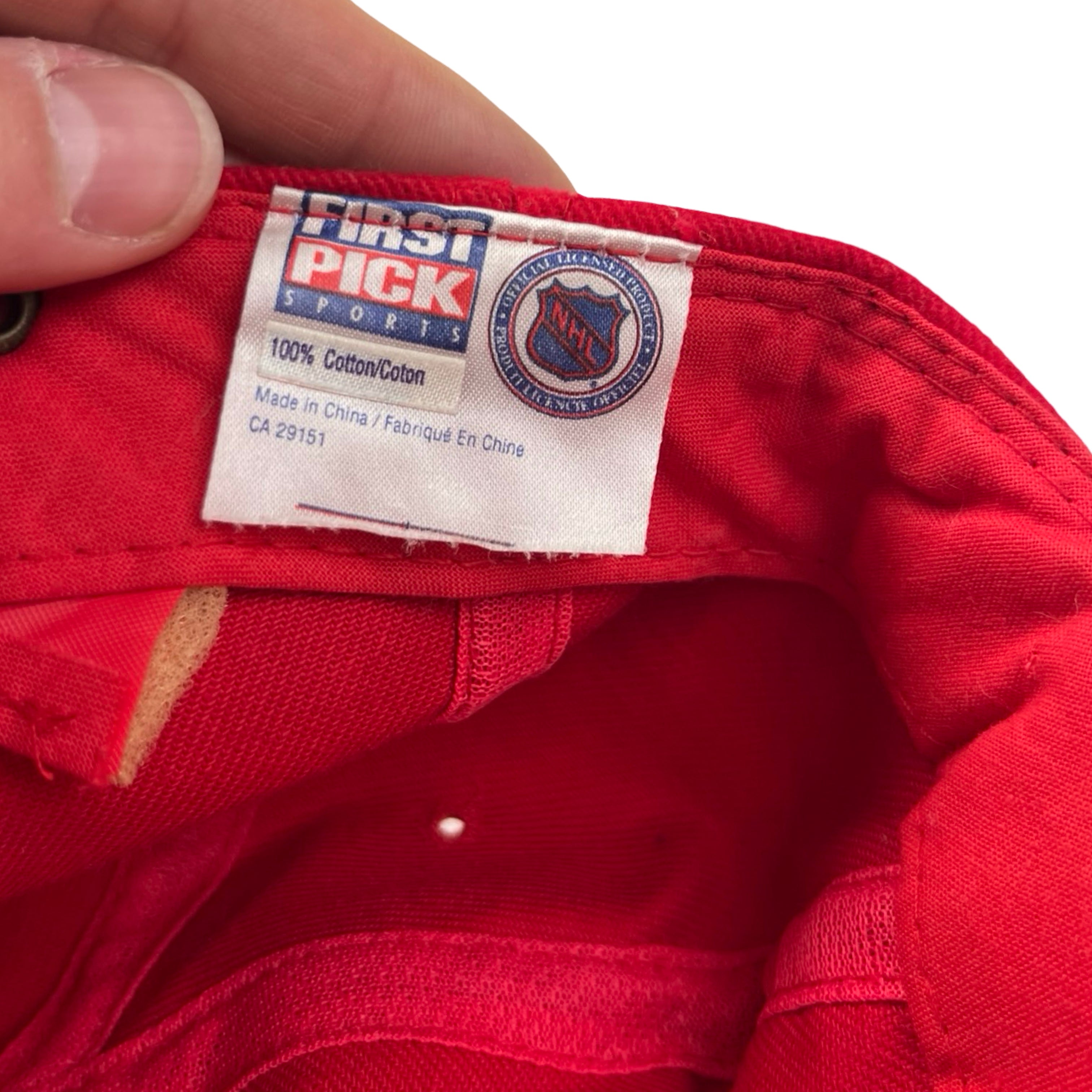 Vintage Montreal Canadians First Pick Strapback Hat