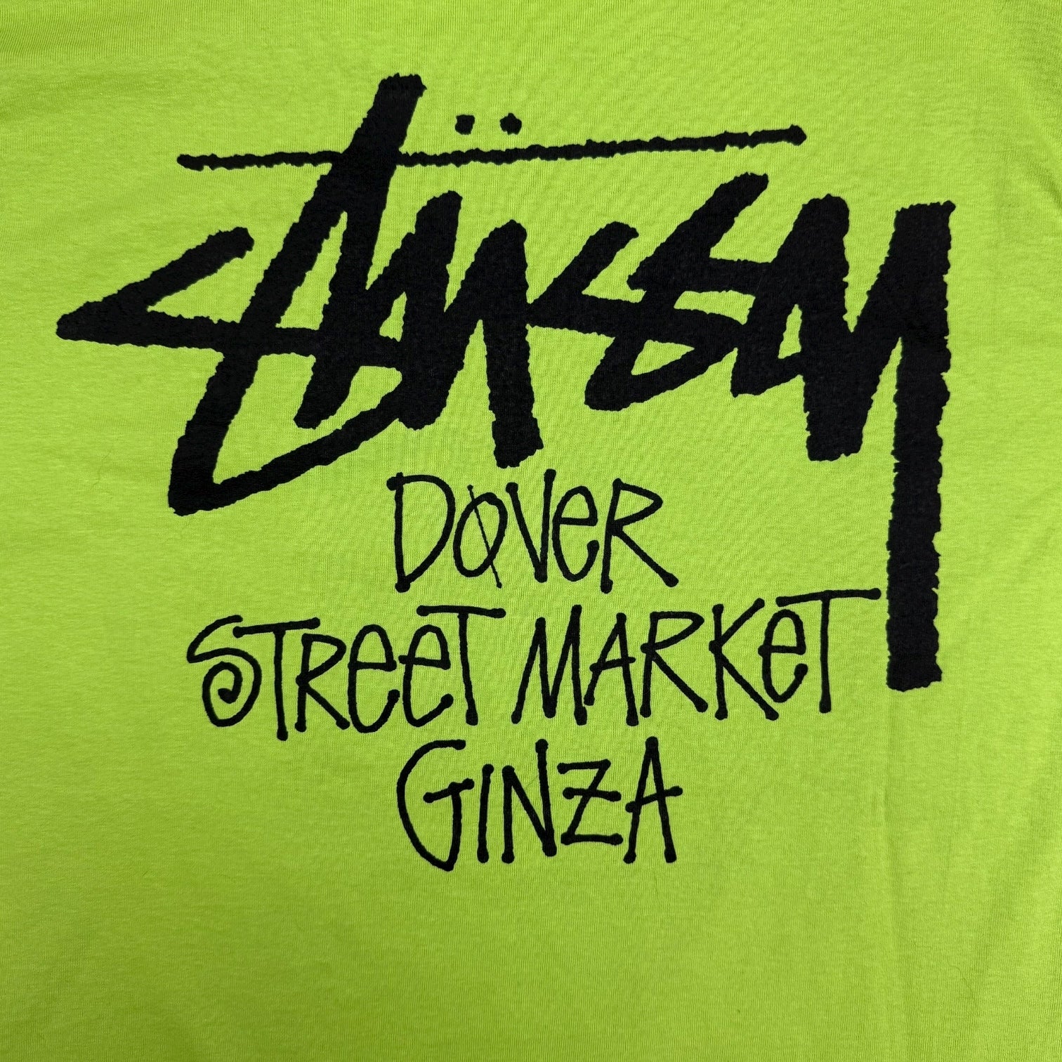 Stussy Dover Street Market Ginza L/S Tee Tea Green