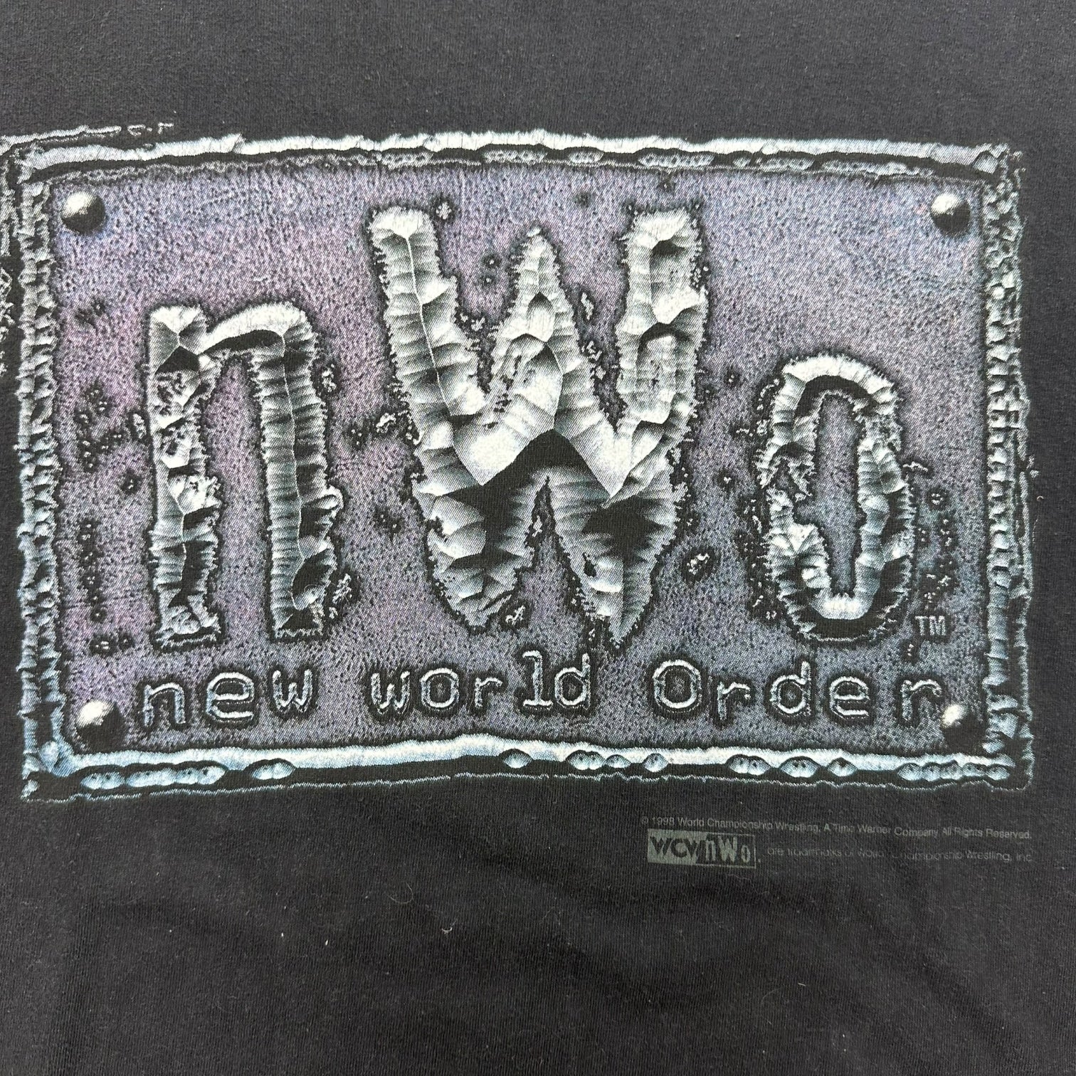 1998 WCW N.W.O Tee Black