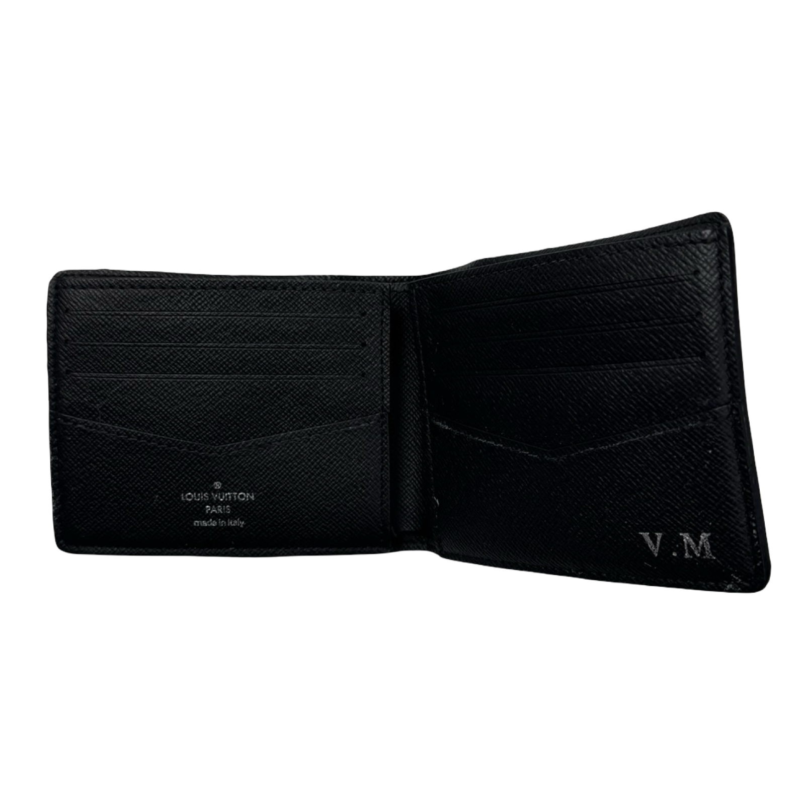 Louis Vuitton Eclipse Slender Engraved Wallet