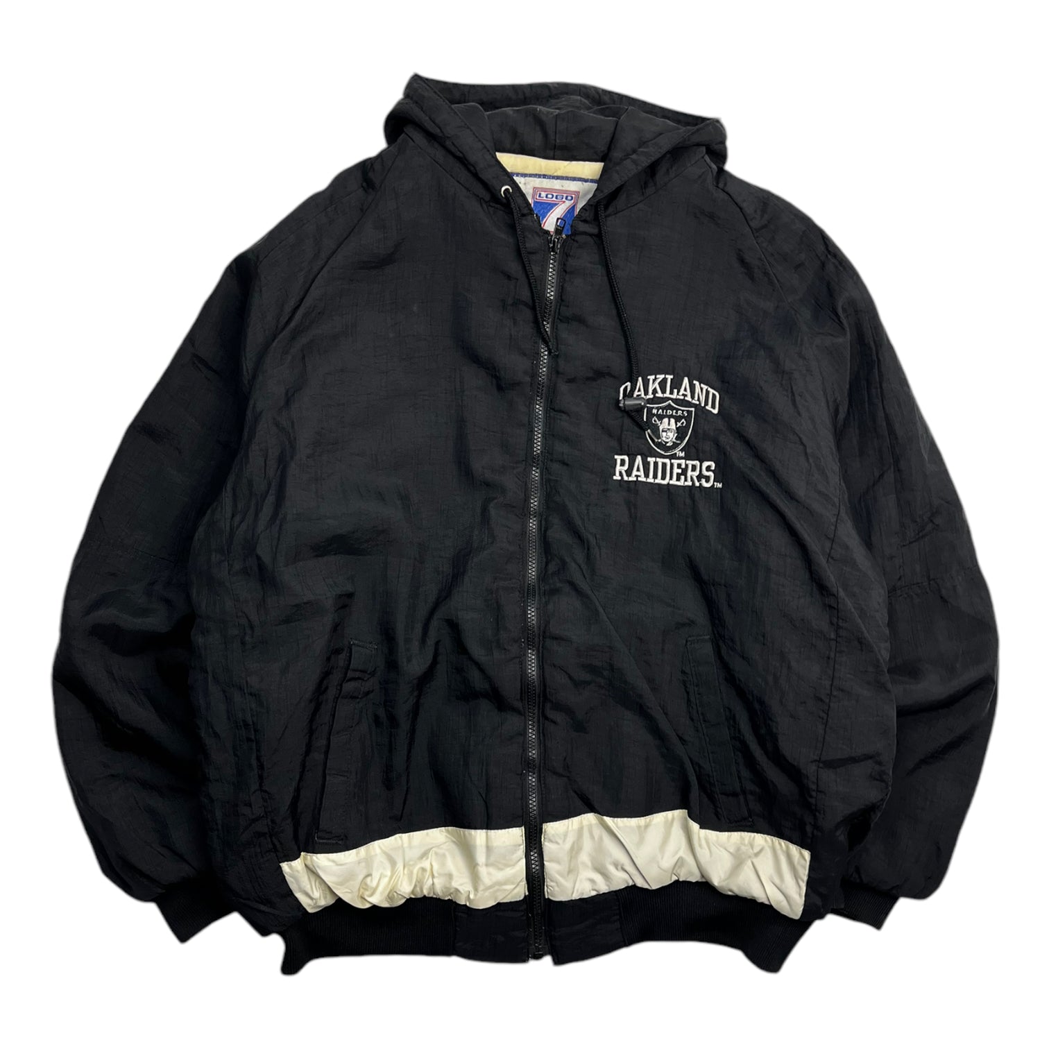 Vintage Oakland Raiders Zip Up NFL Jacket