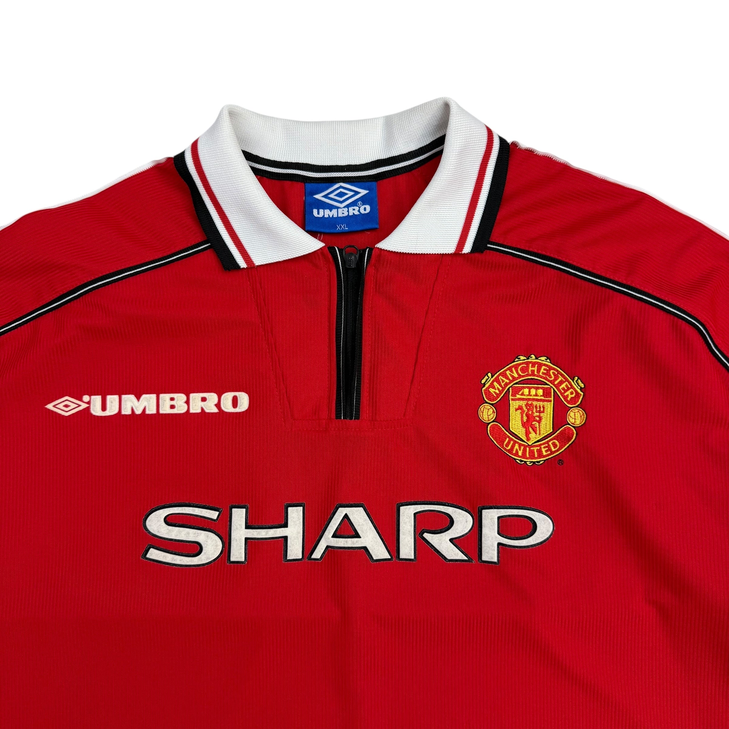 1998 Umbro Manchester United Home Jersey Red