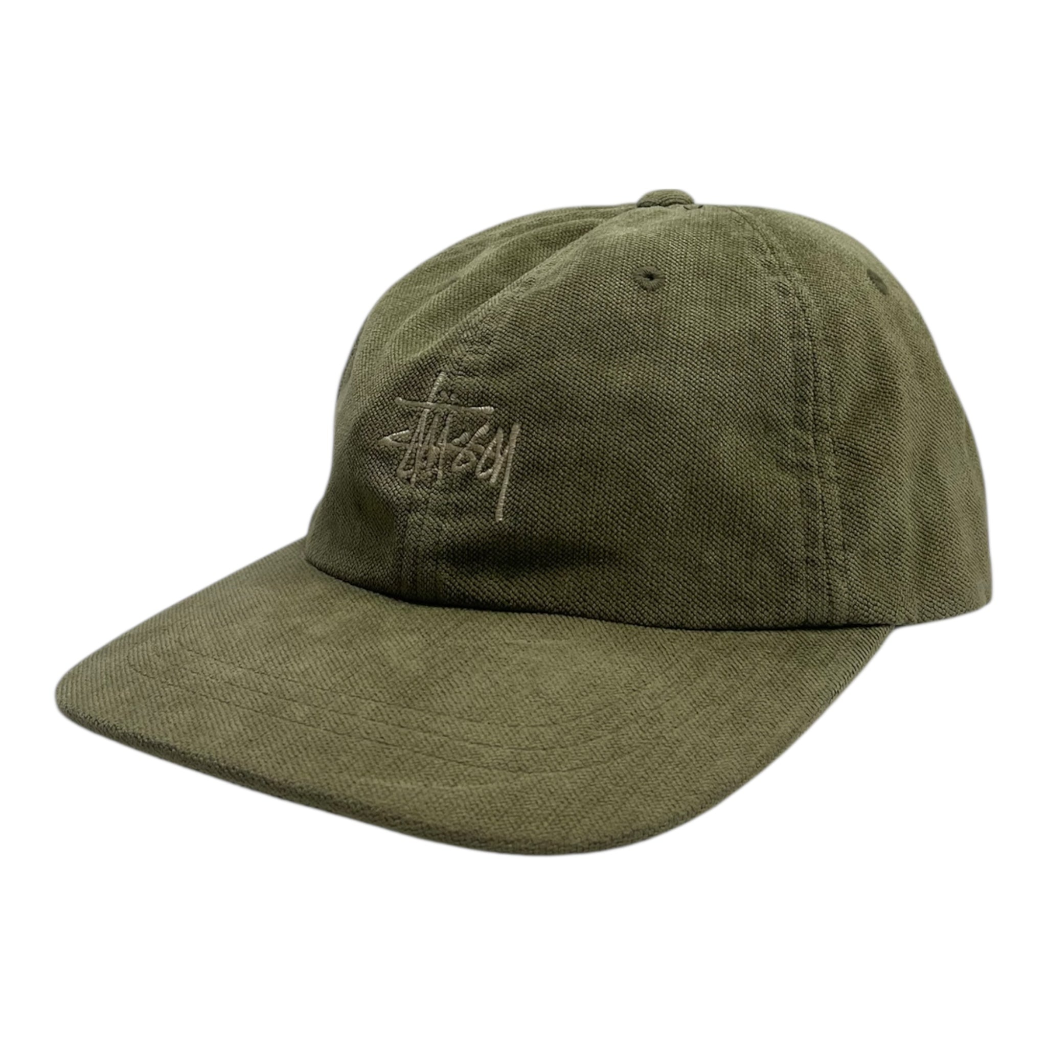 Stussy Basic Washed Cap Faded Tan